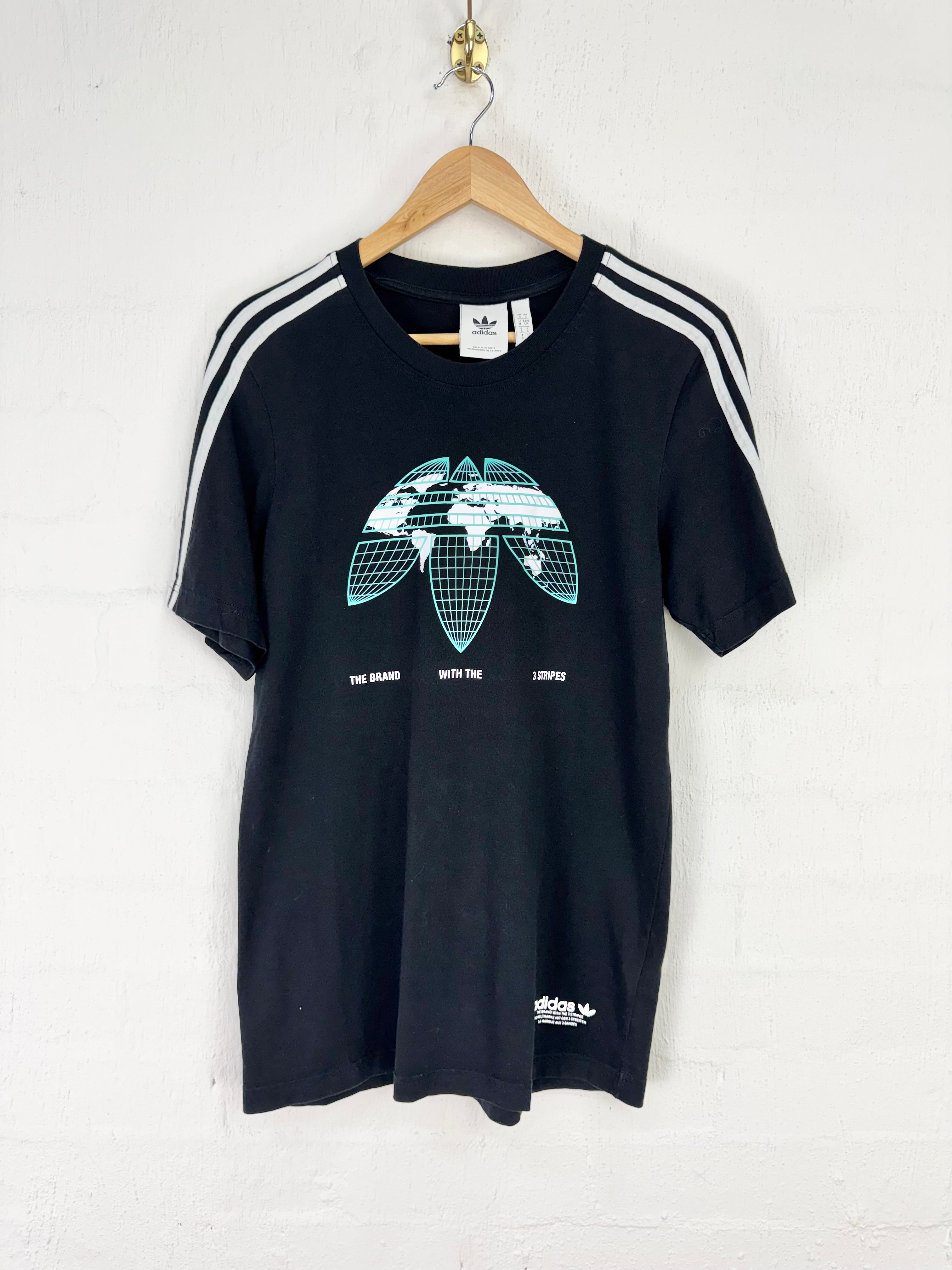 Adidas 'The Brand with the 3 Stripes' Graphic Tee - S