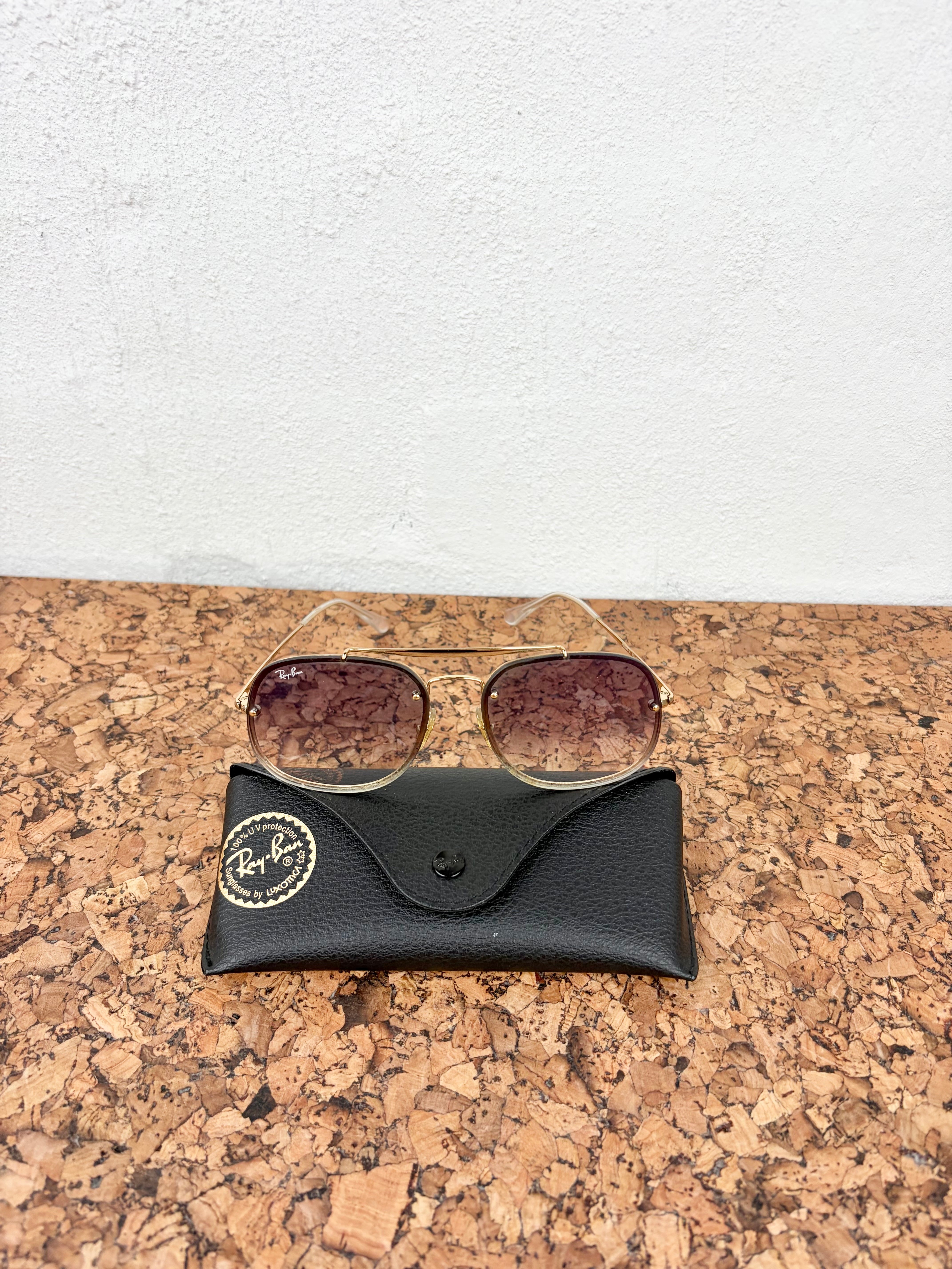 Ray-Ban 'Blaze General' Blue Classic Sunglasses