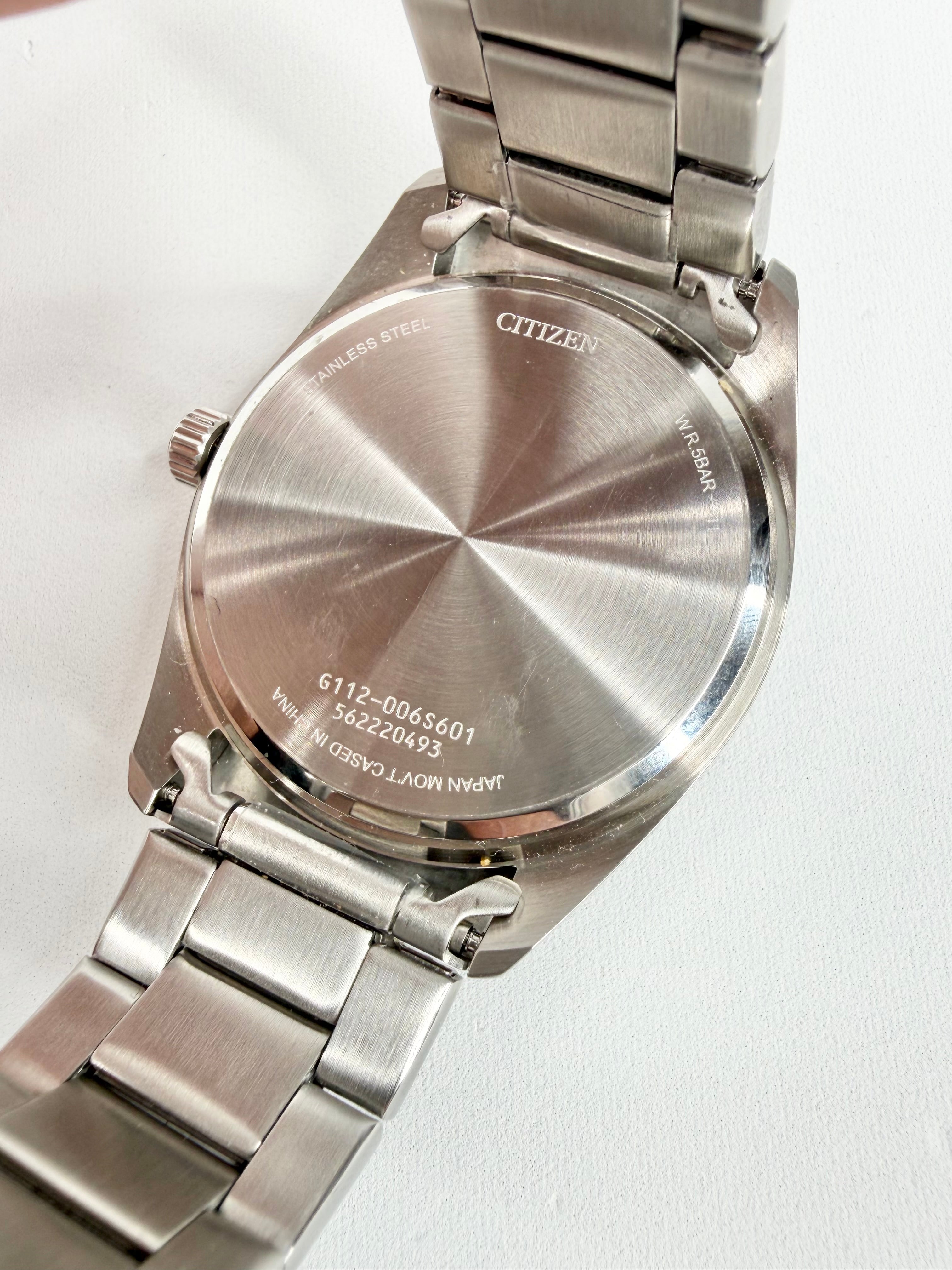 Citizen Diver 300M Blue Dial Silver Watch