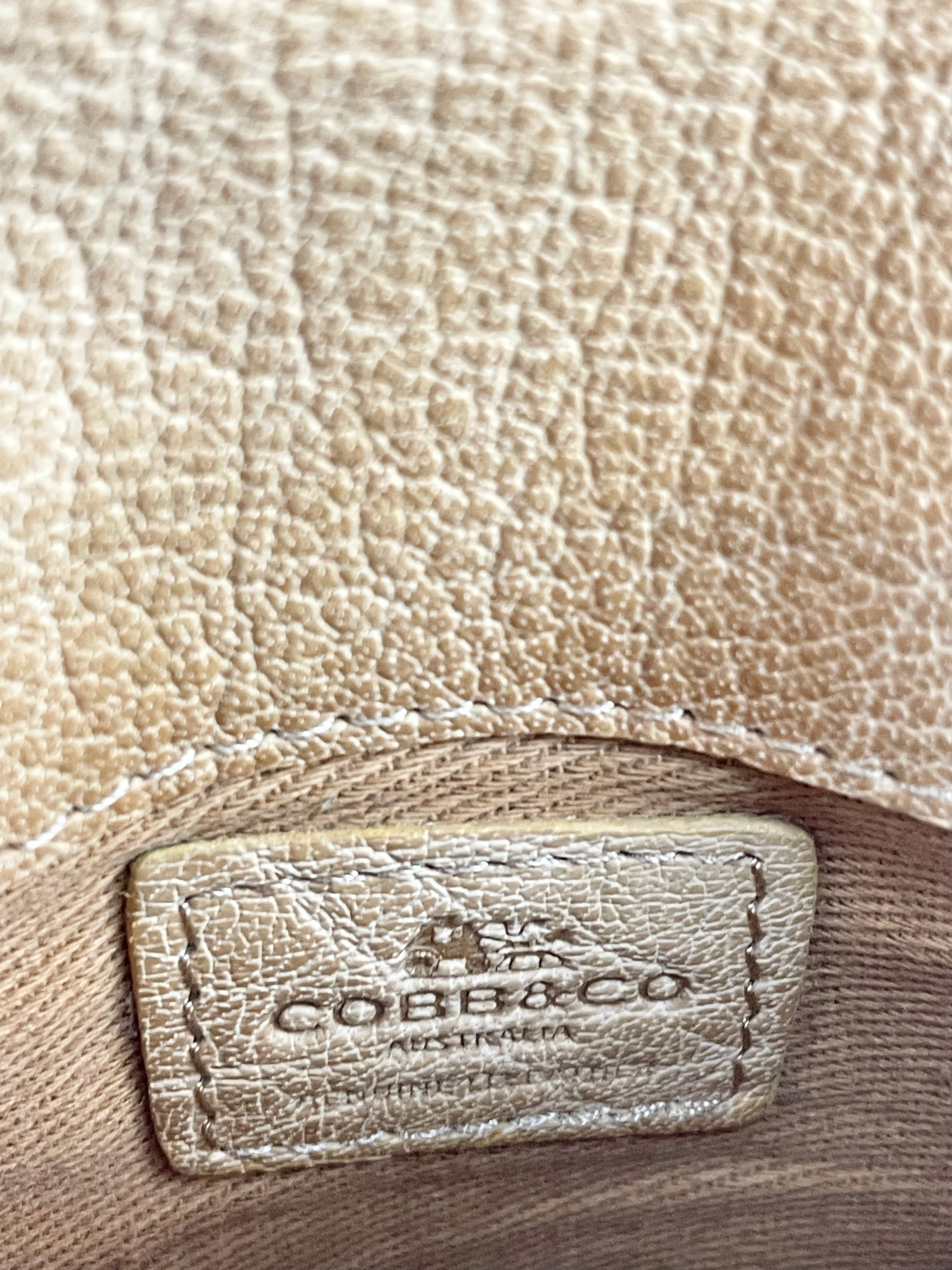 Cobb & Co Camel Hume Leather Envelope Wallet