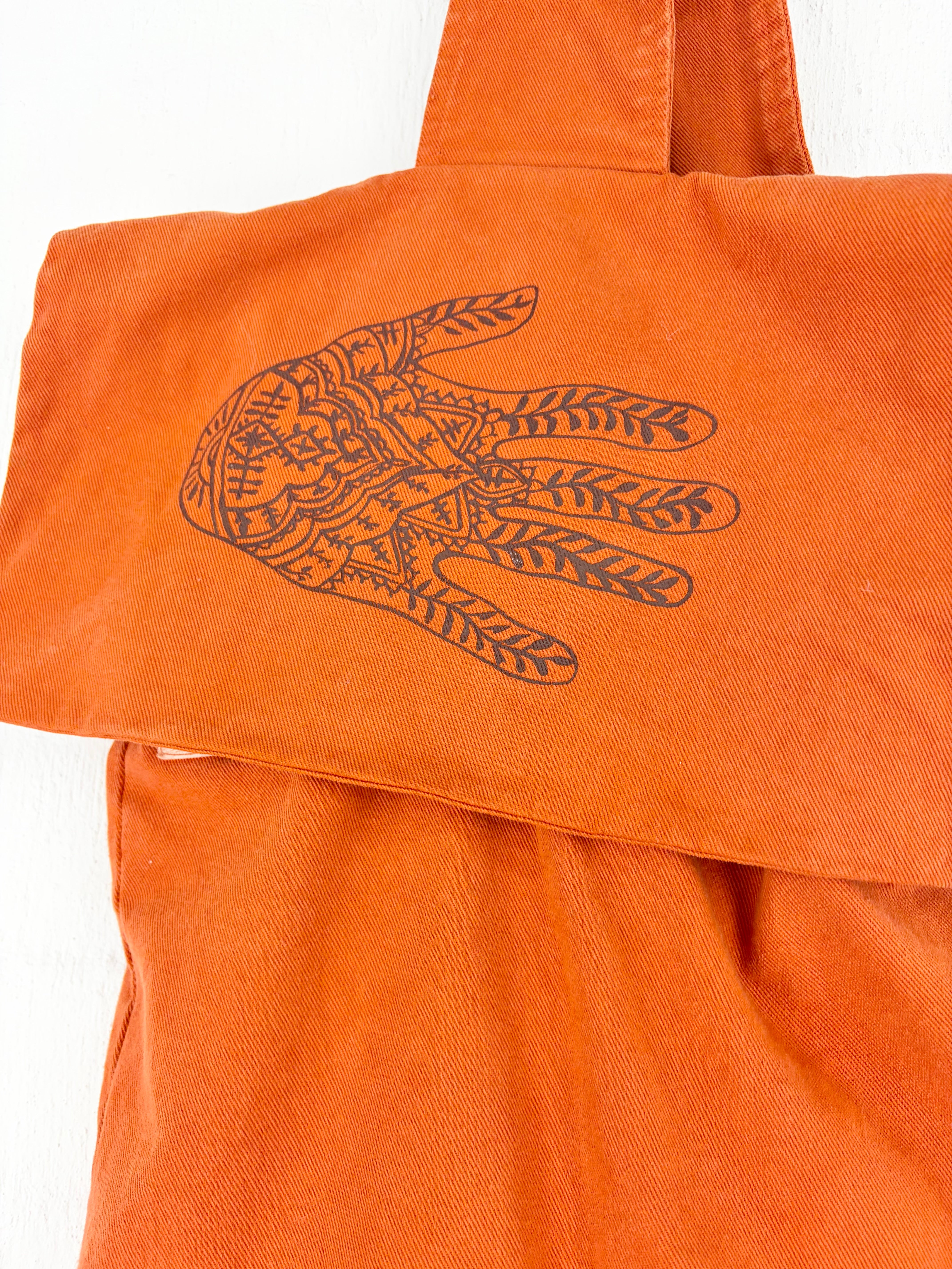 Husk Burnt Orange Sling Backpack