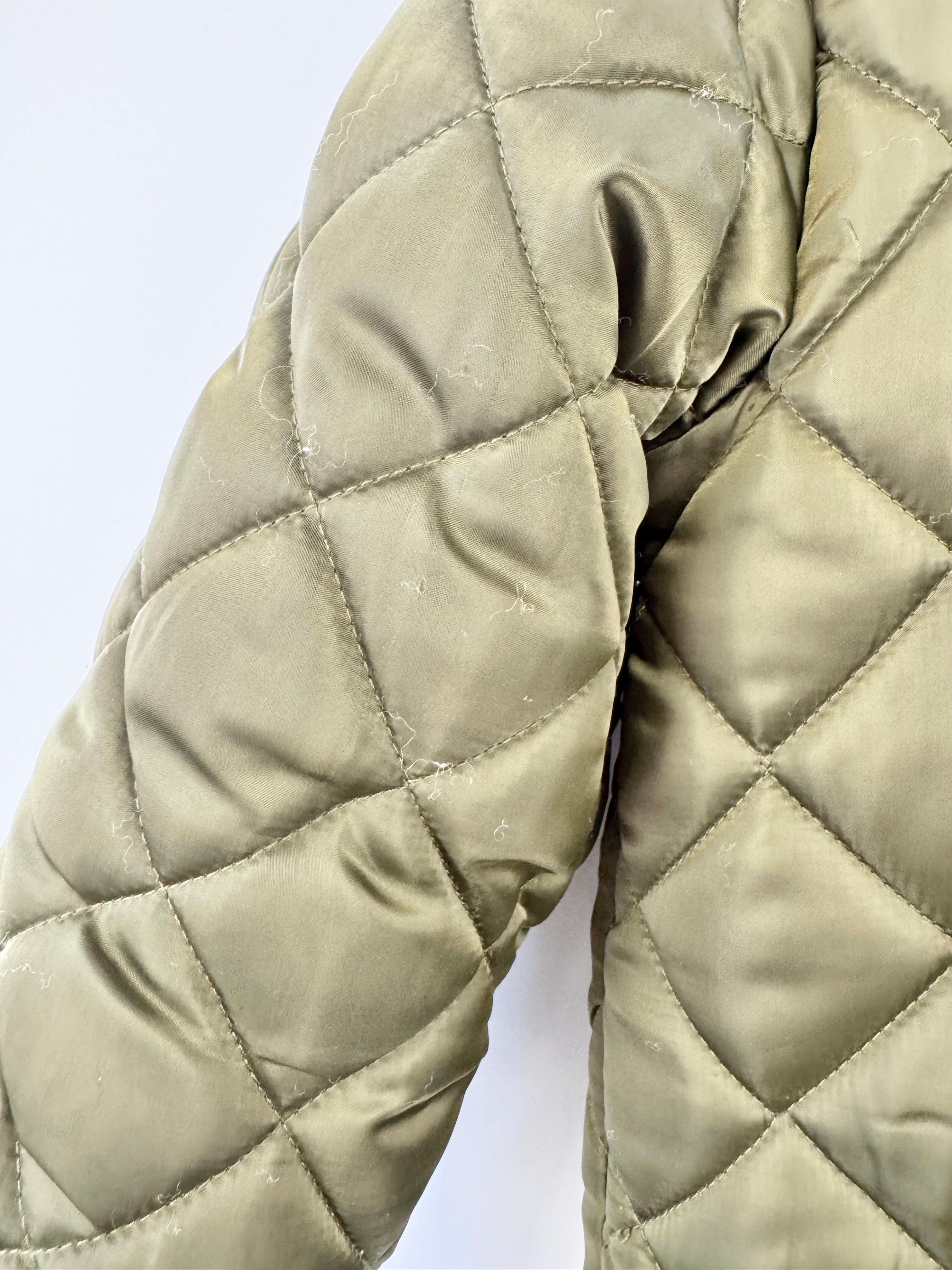 Anine Bing Green Puffer Jacket - AU6/8