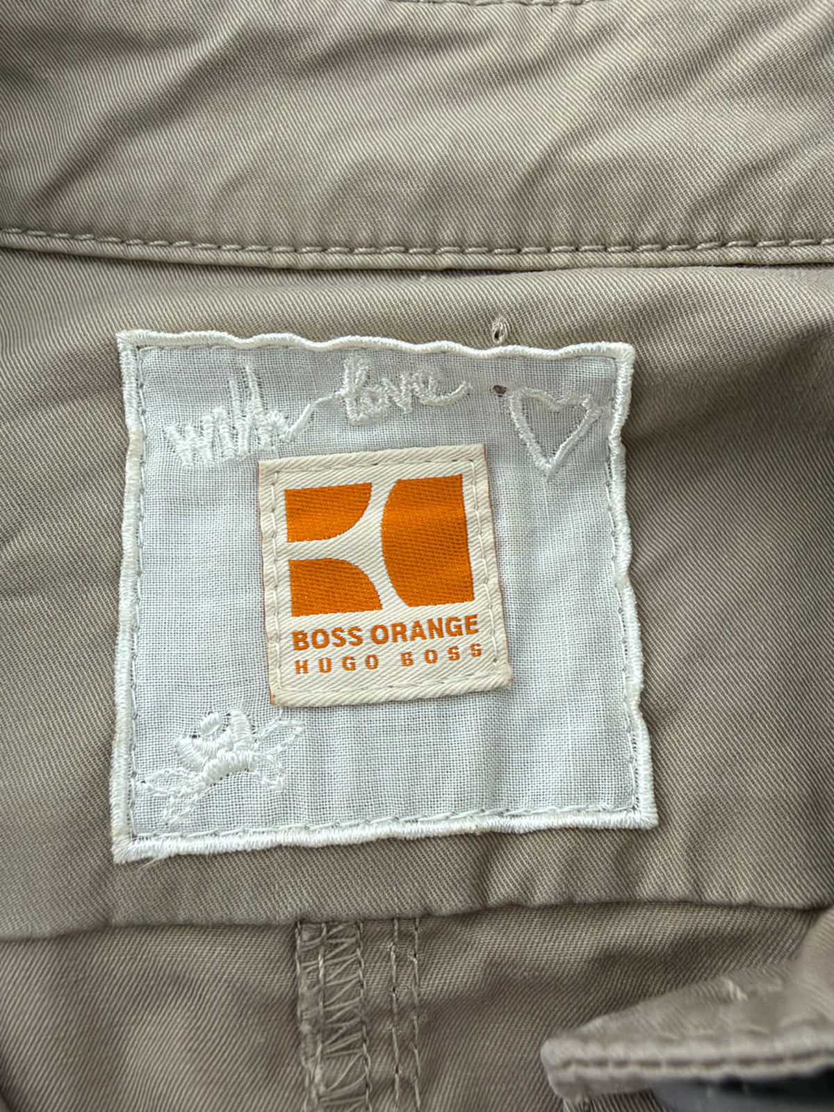 Boss Orange Hugo Boss Y2K Taupe Utility Dress - AU10