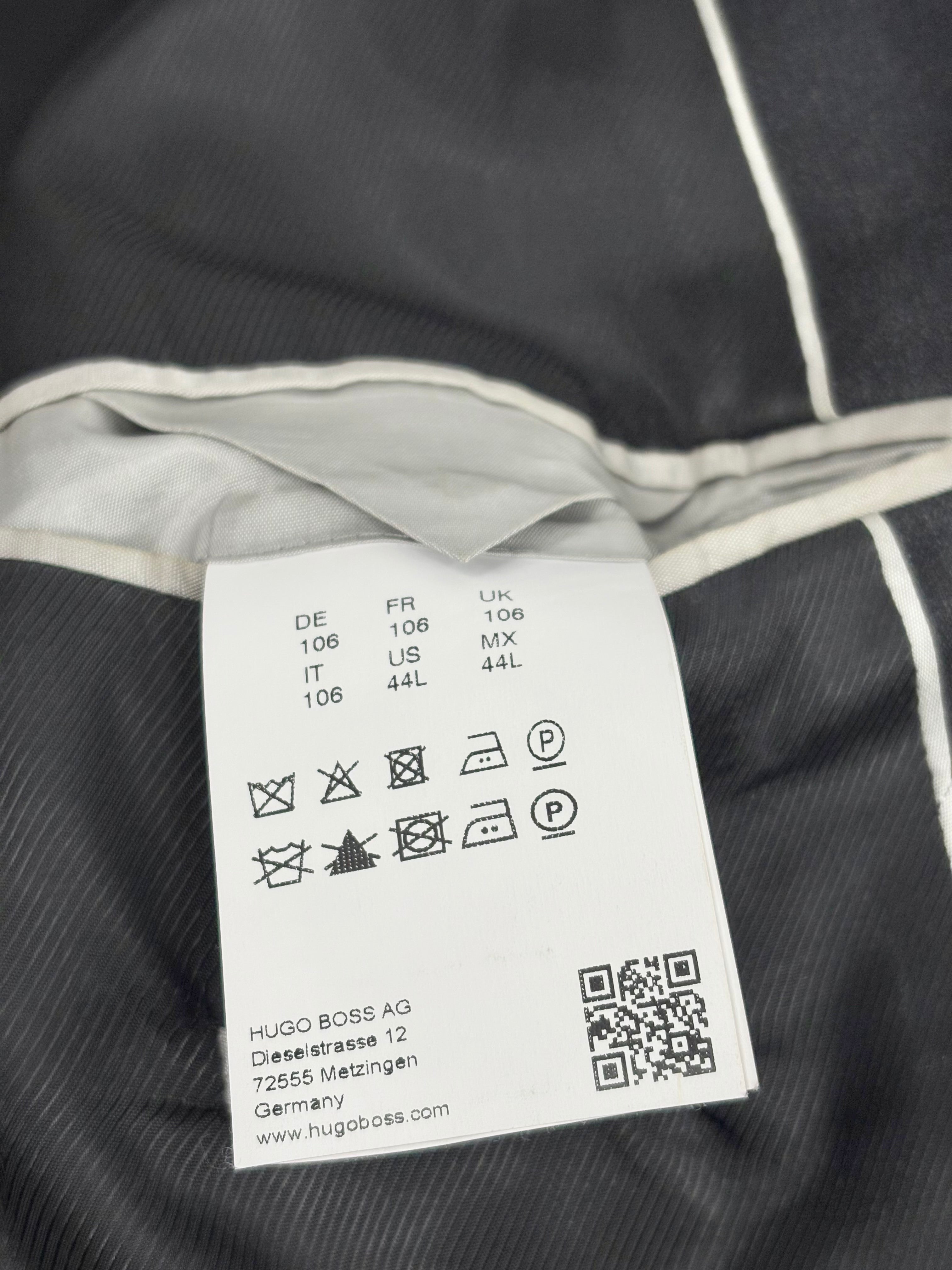 Hugo Boss 'Reda' Charcoal Wool 2pc Suit - XL