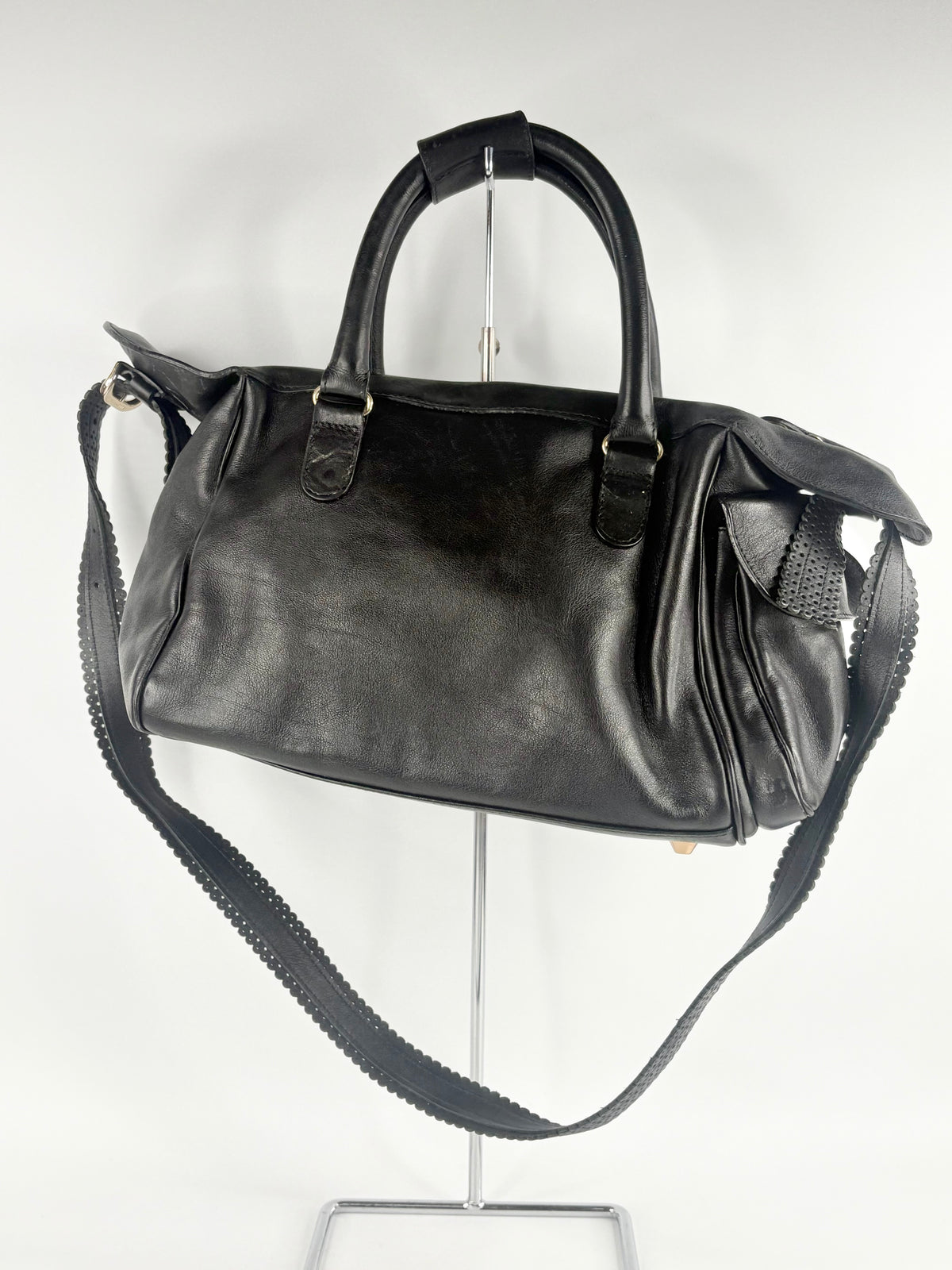 See By Chloé Black Smooth Leather Handbag