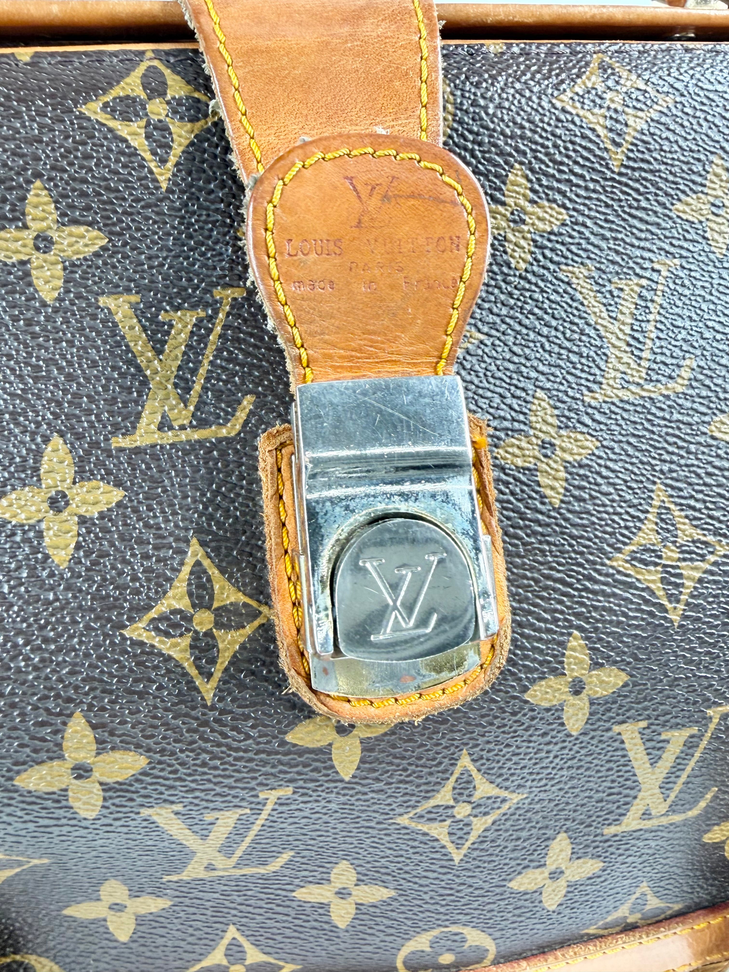Vintage 1970s Louis Vuitton Monogrammed Doctors Bag