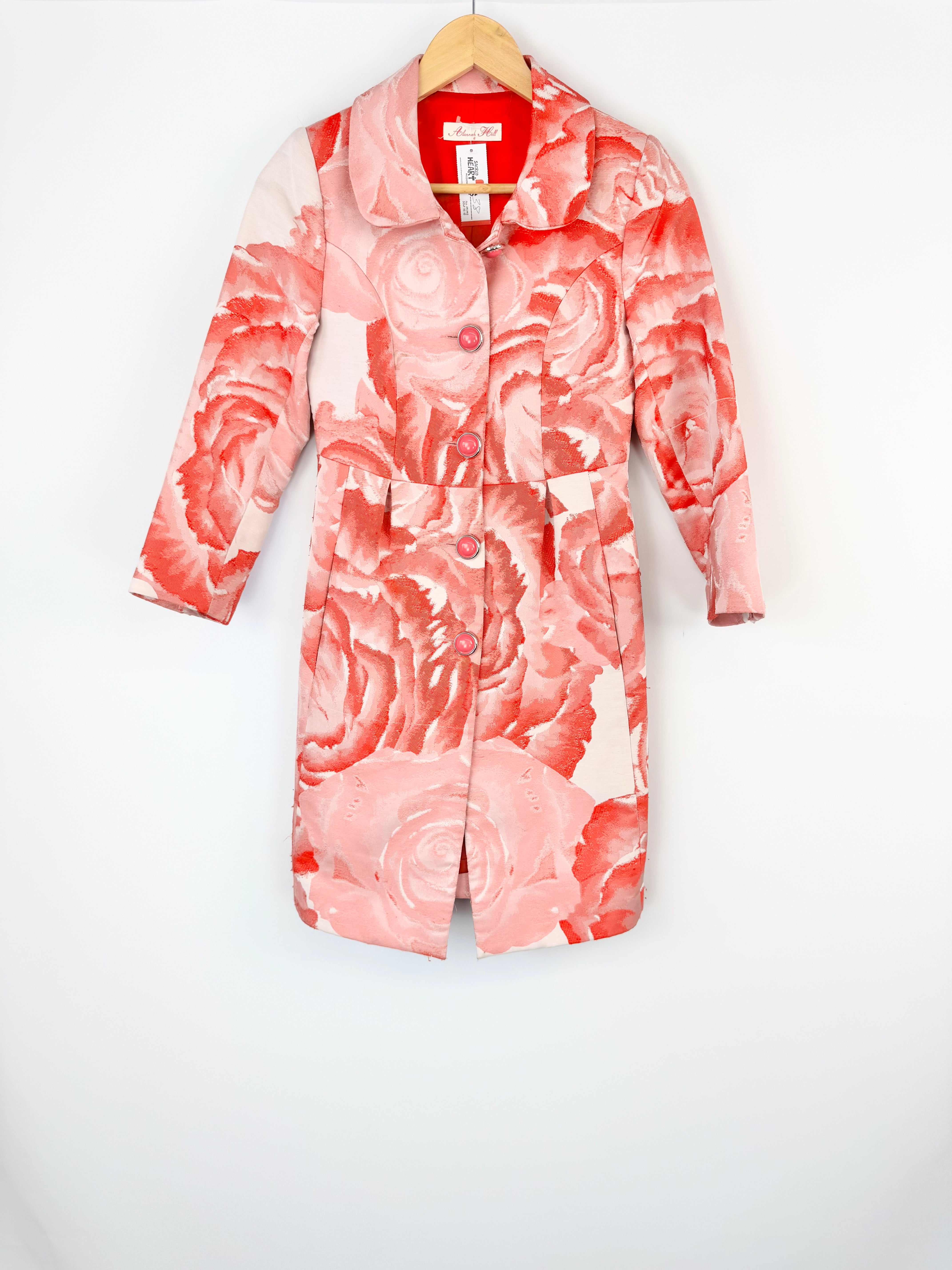 Alannah Hill 'She Roams the Halls' Rose Shaded Coat - AU6