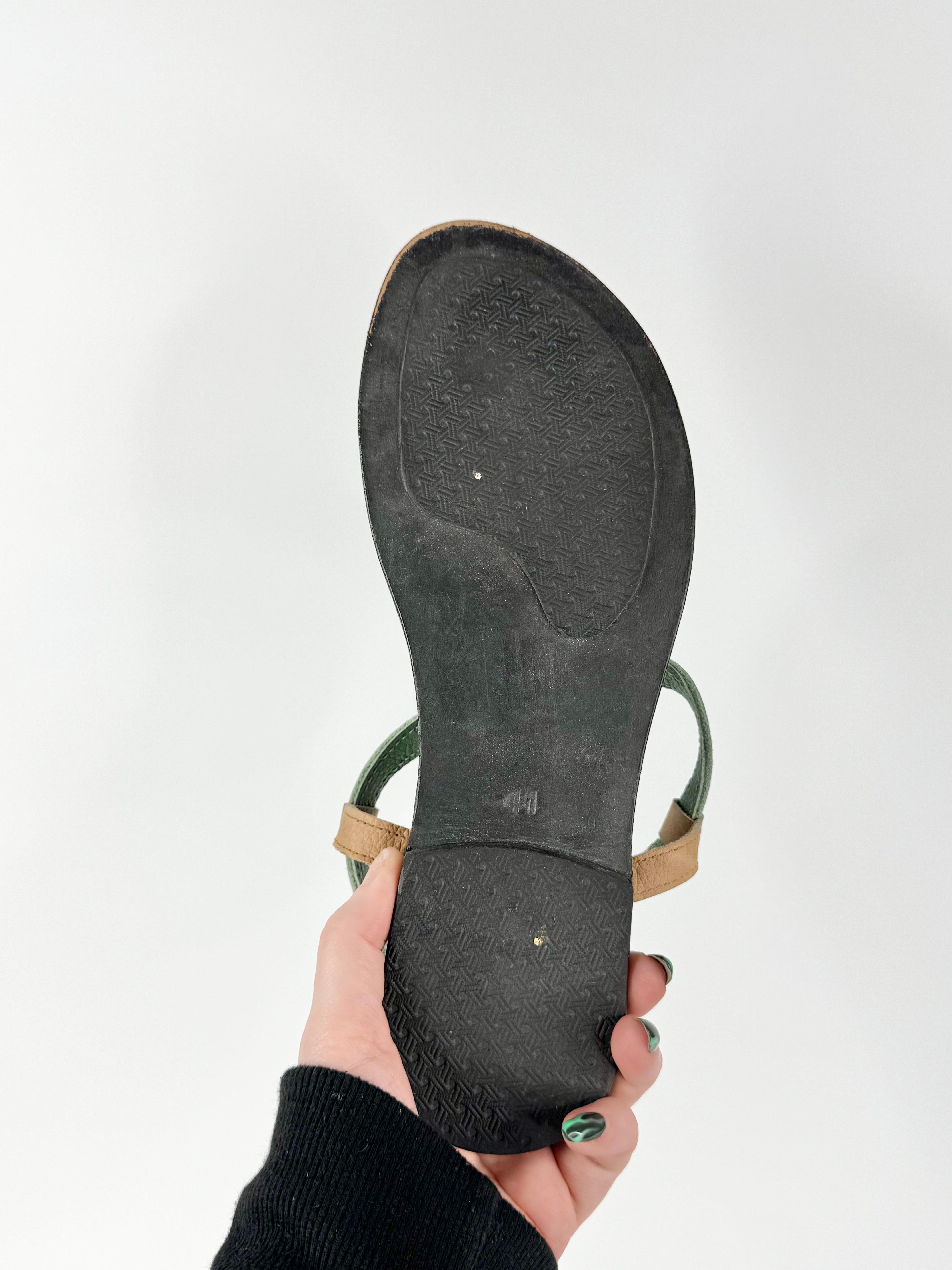 By the Sea Seafoam Blue Thongs - EU41