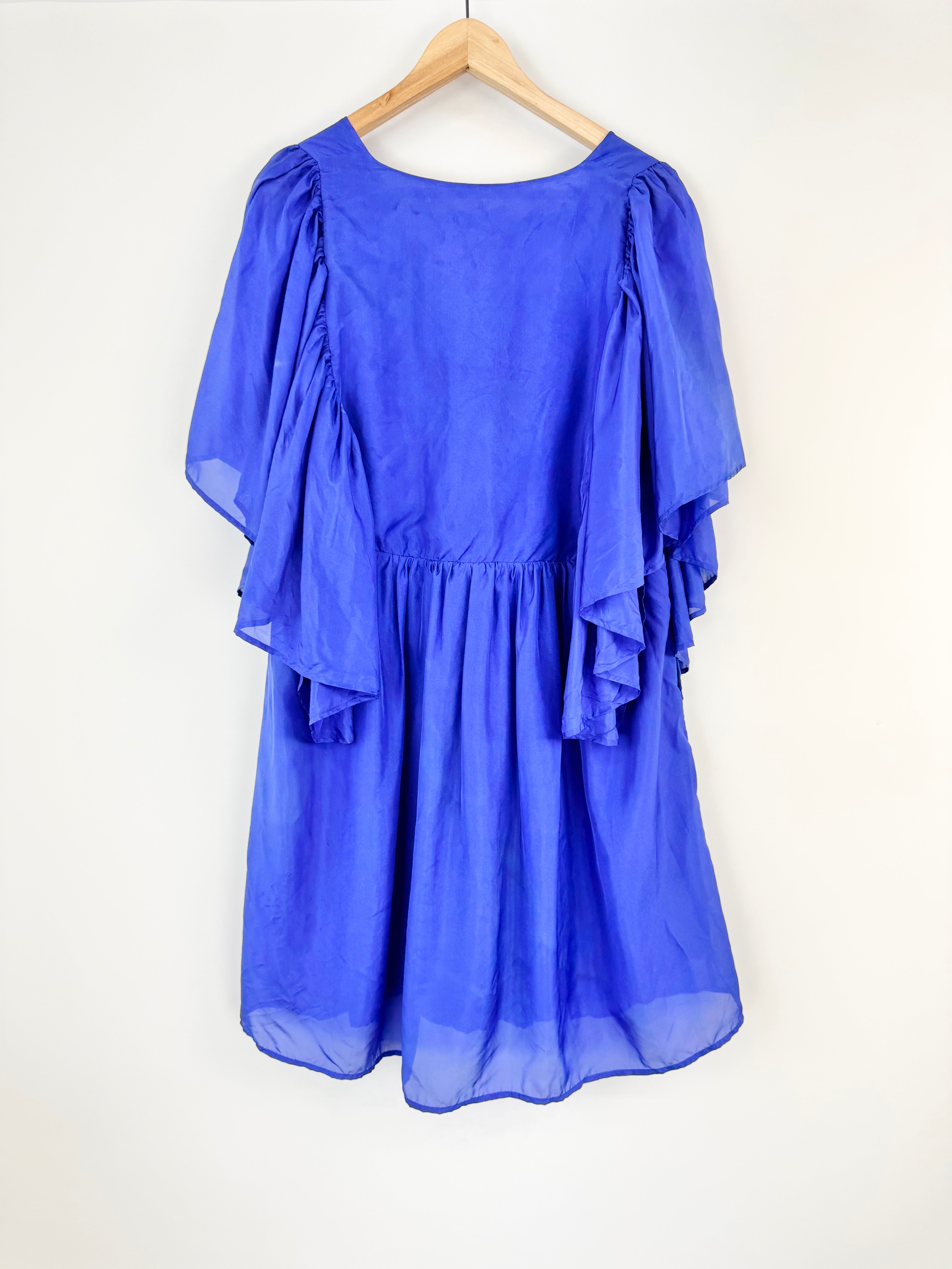 Munthe 'MT Distant Indigo' Silk Dress NWT - AU10