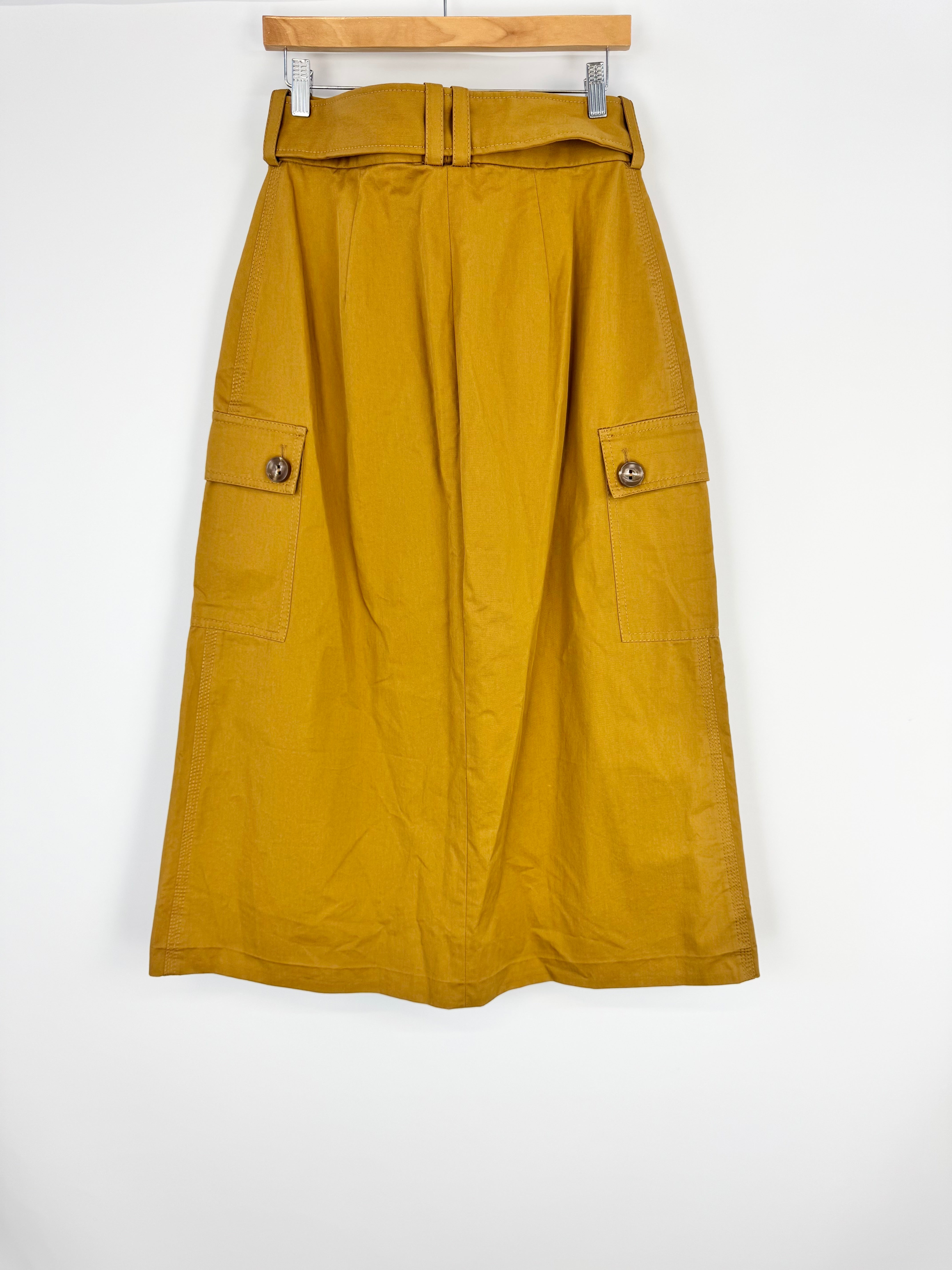 Zimmermann Belted Utility Midi Skirt - AU12/14