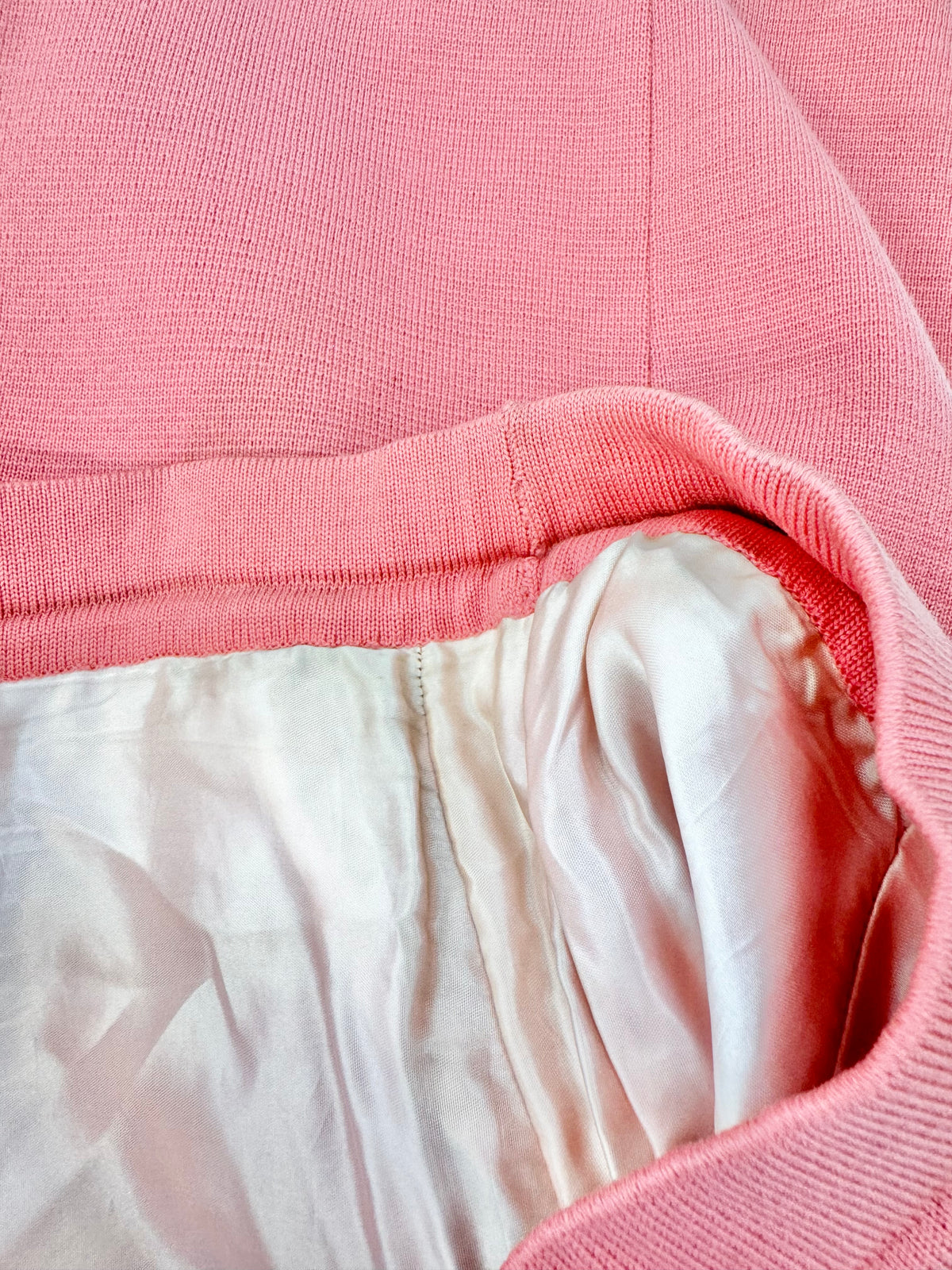 Vintage Pink & Black Rose Pink 3 Piece Suit - AU12/14