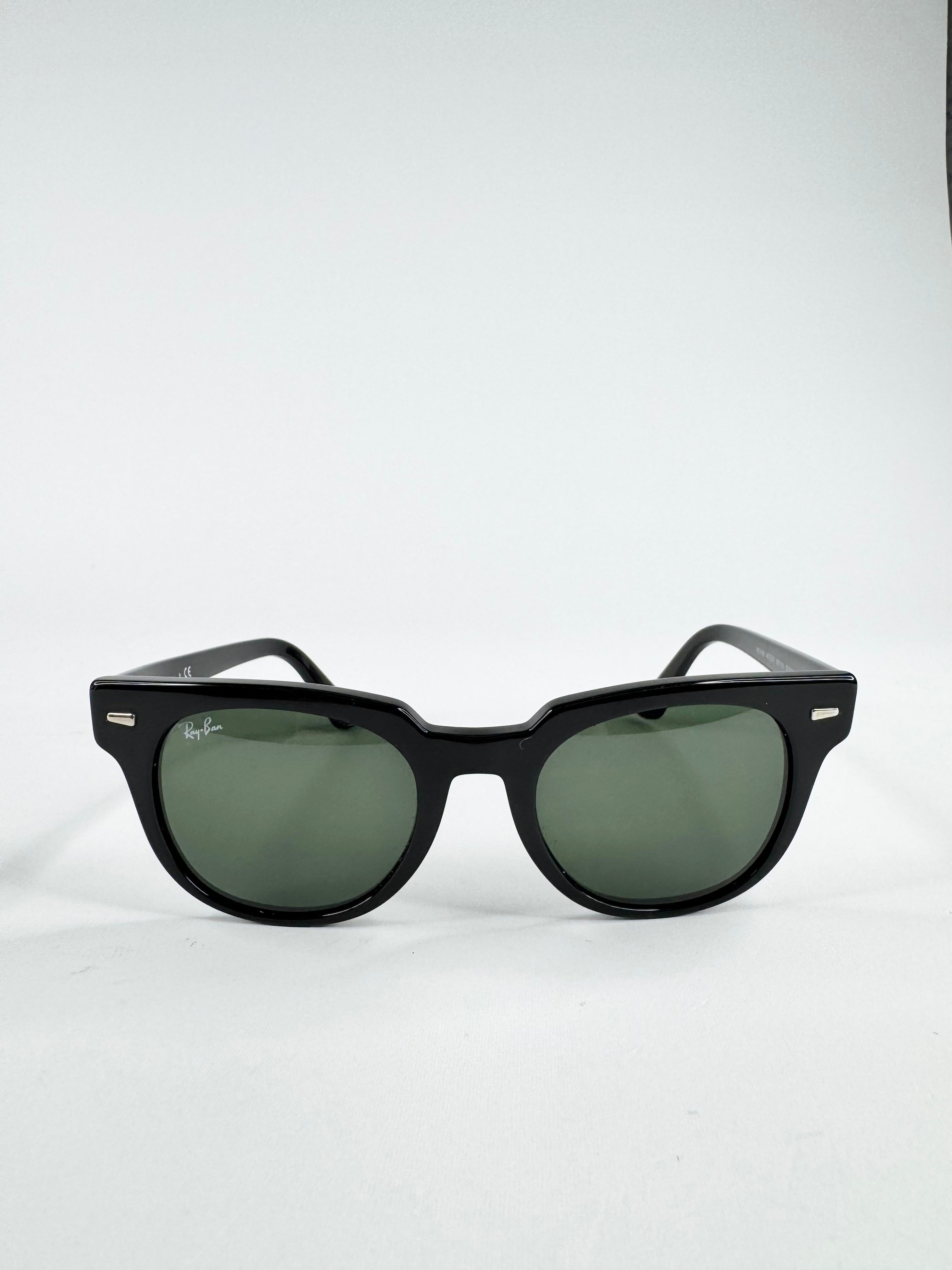 Ray Ban Black 'Meteor' Sunglasses