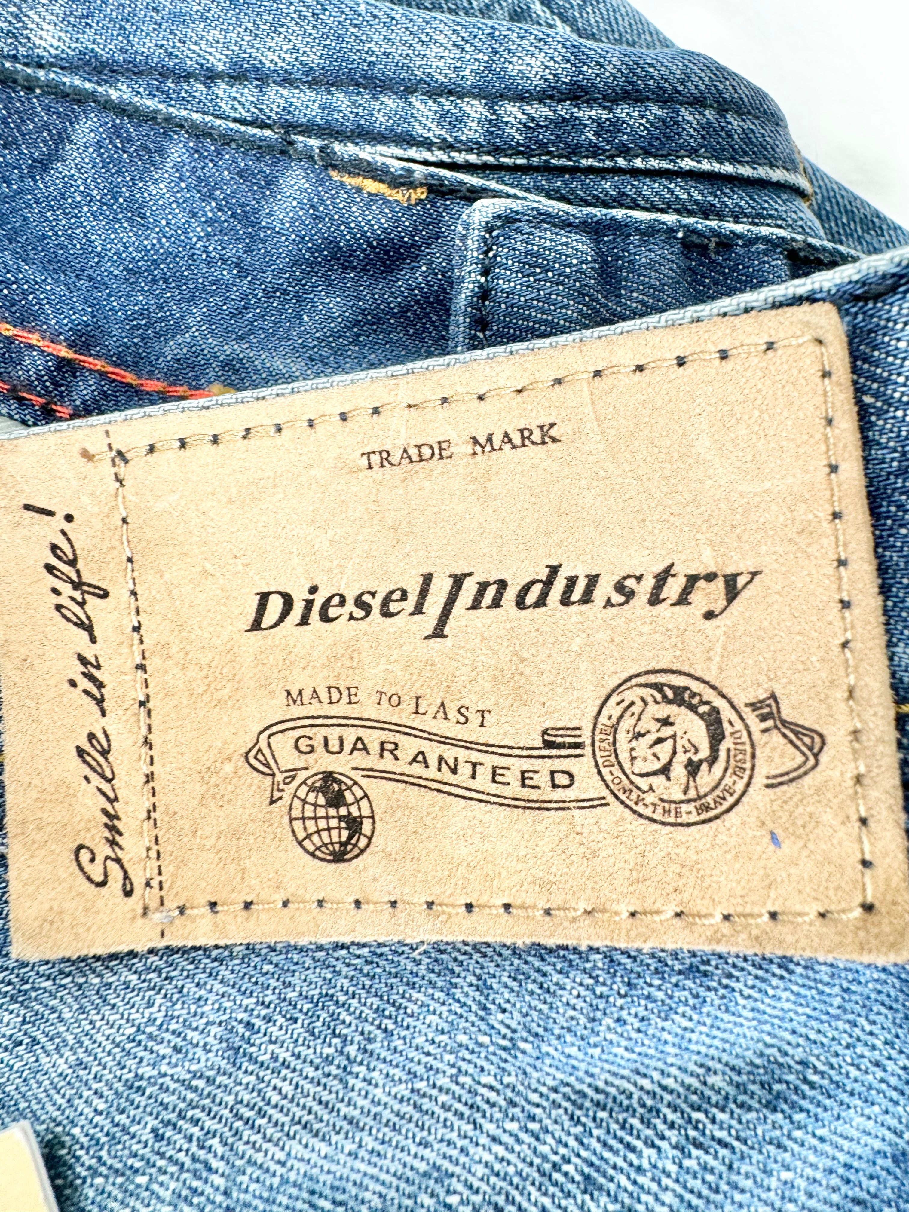 Diesel Blue Rip Skinny Jeans NWT - 32