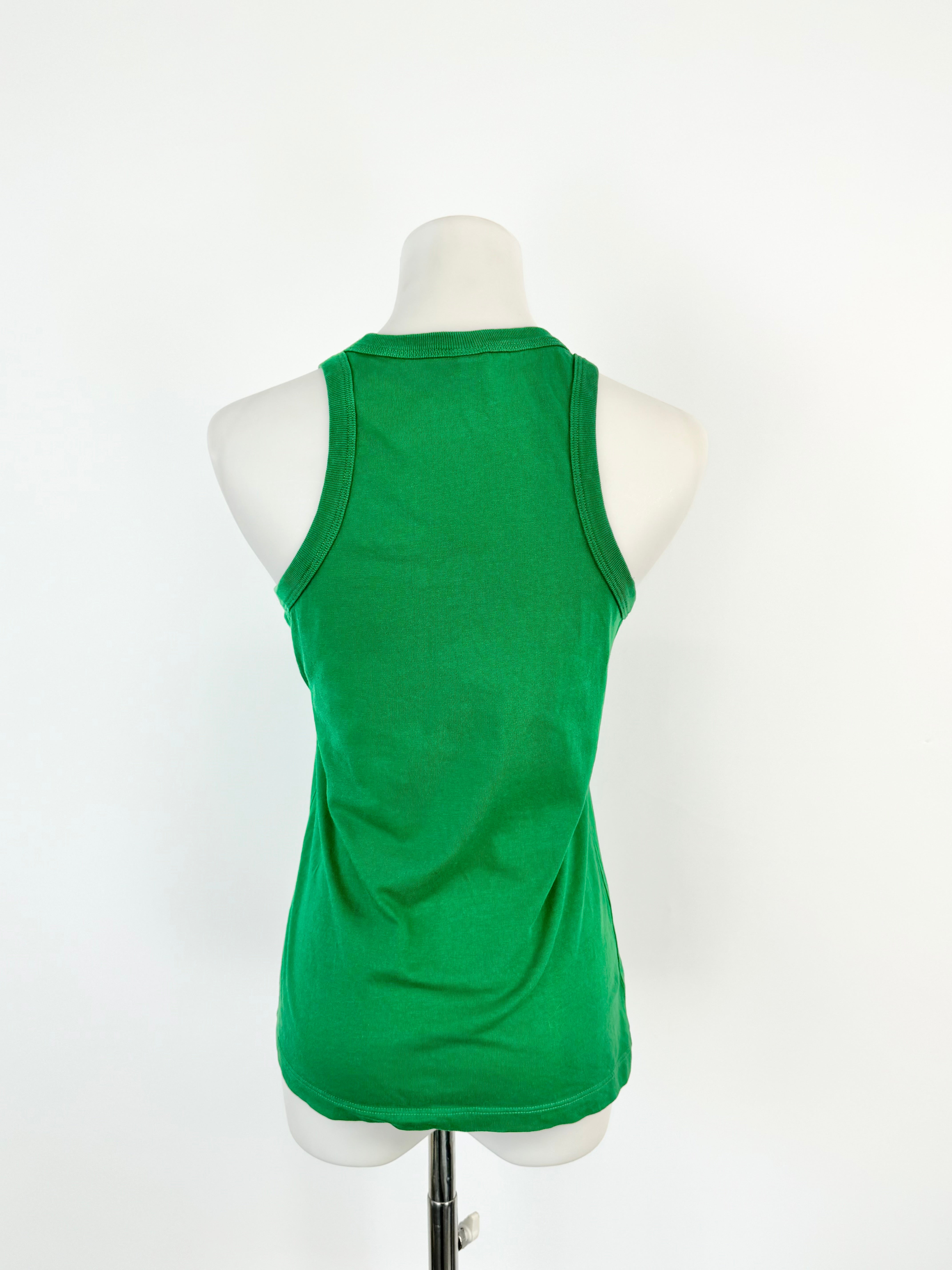 Kowtow Forest Green Organic Cotton Singlet - AU6/8