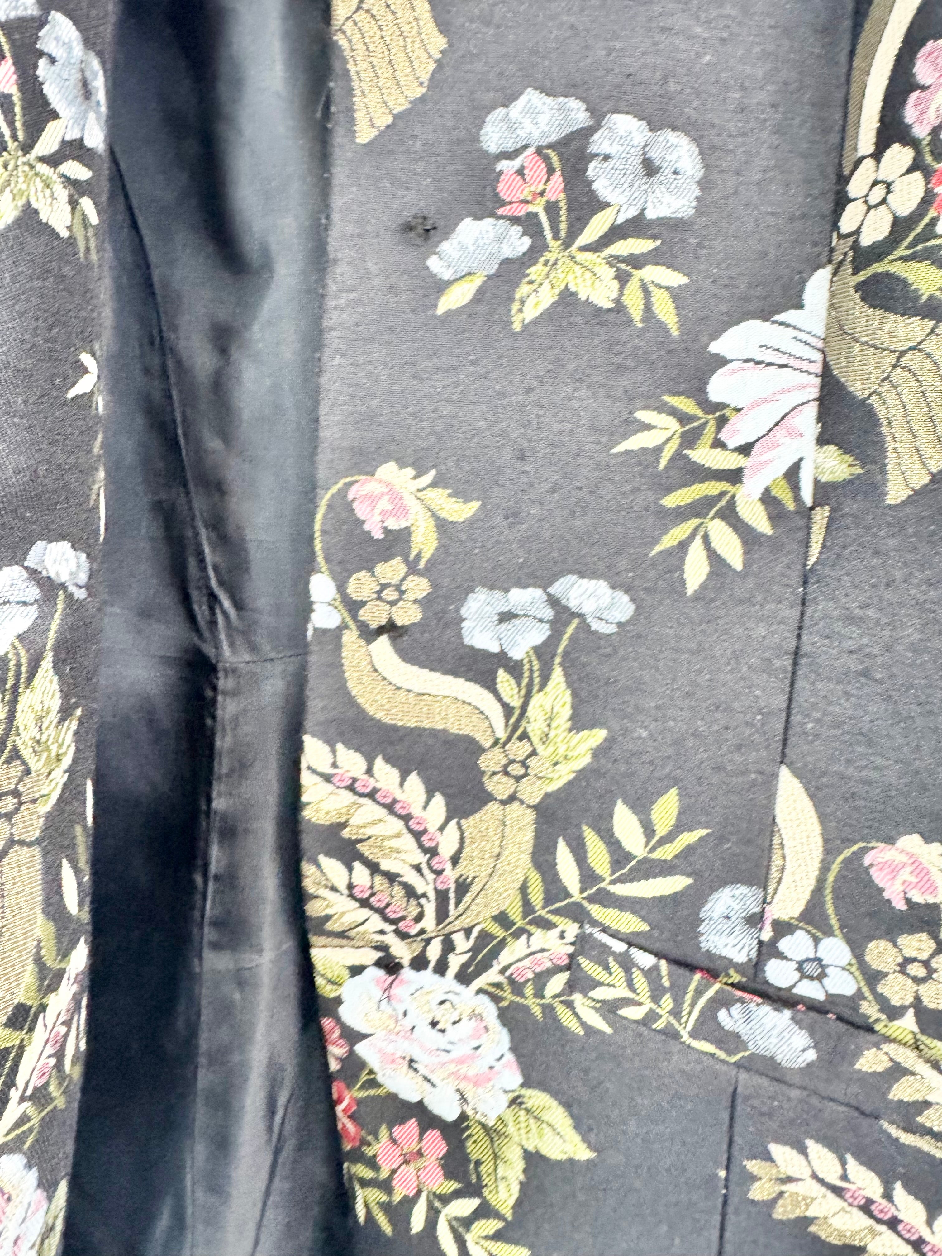 Trelise Cooper Couture Botanical Knights Black Blazer - AU8