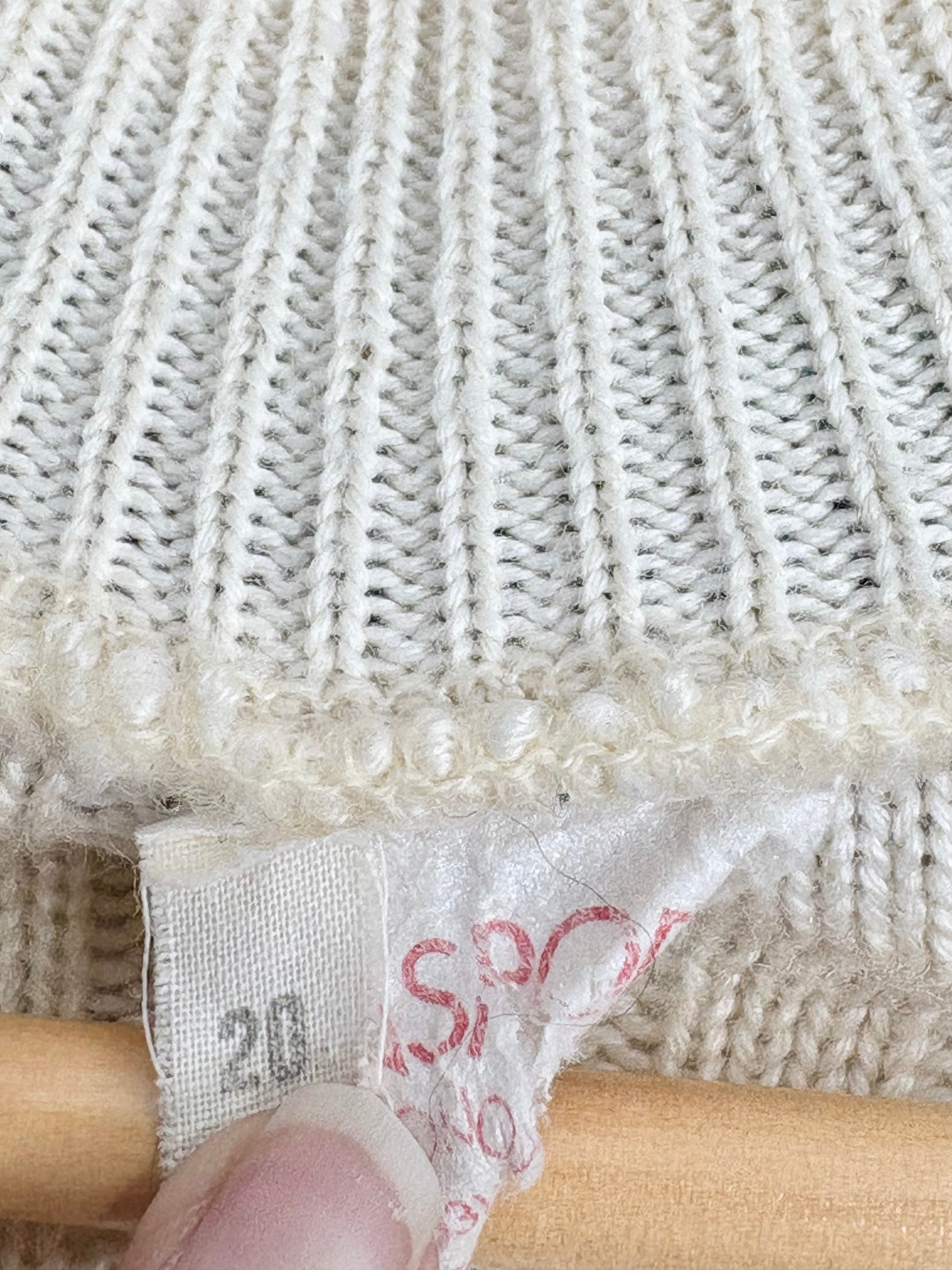 1992 Vintage Centenary Kooyong Tennis Club Cable-Knit Sweater - XL