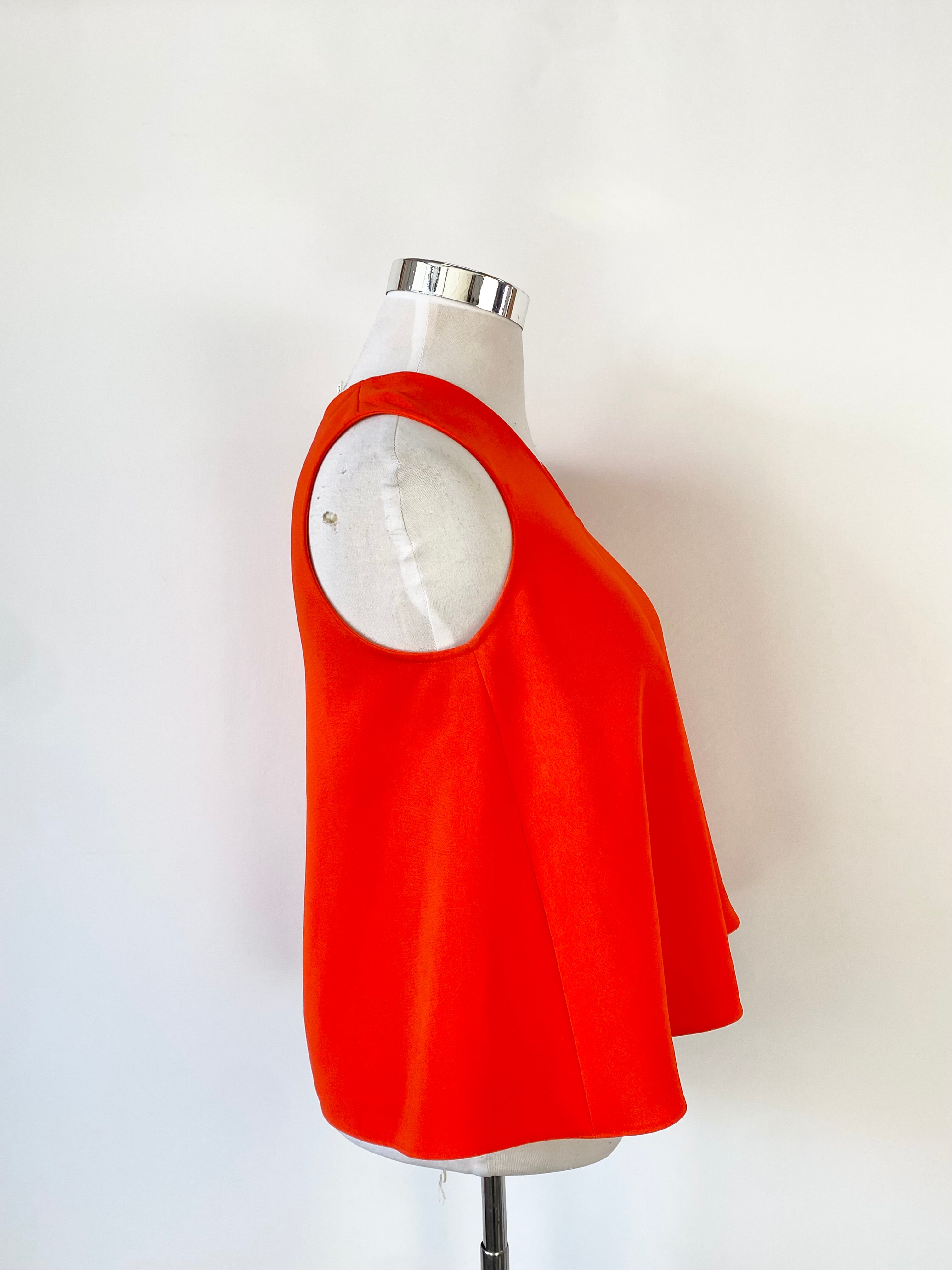 McQ Deep Orange Top - AU10/12