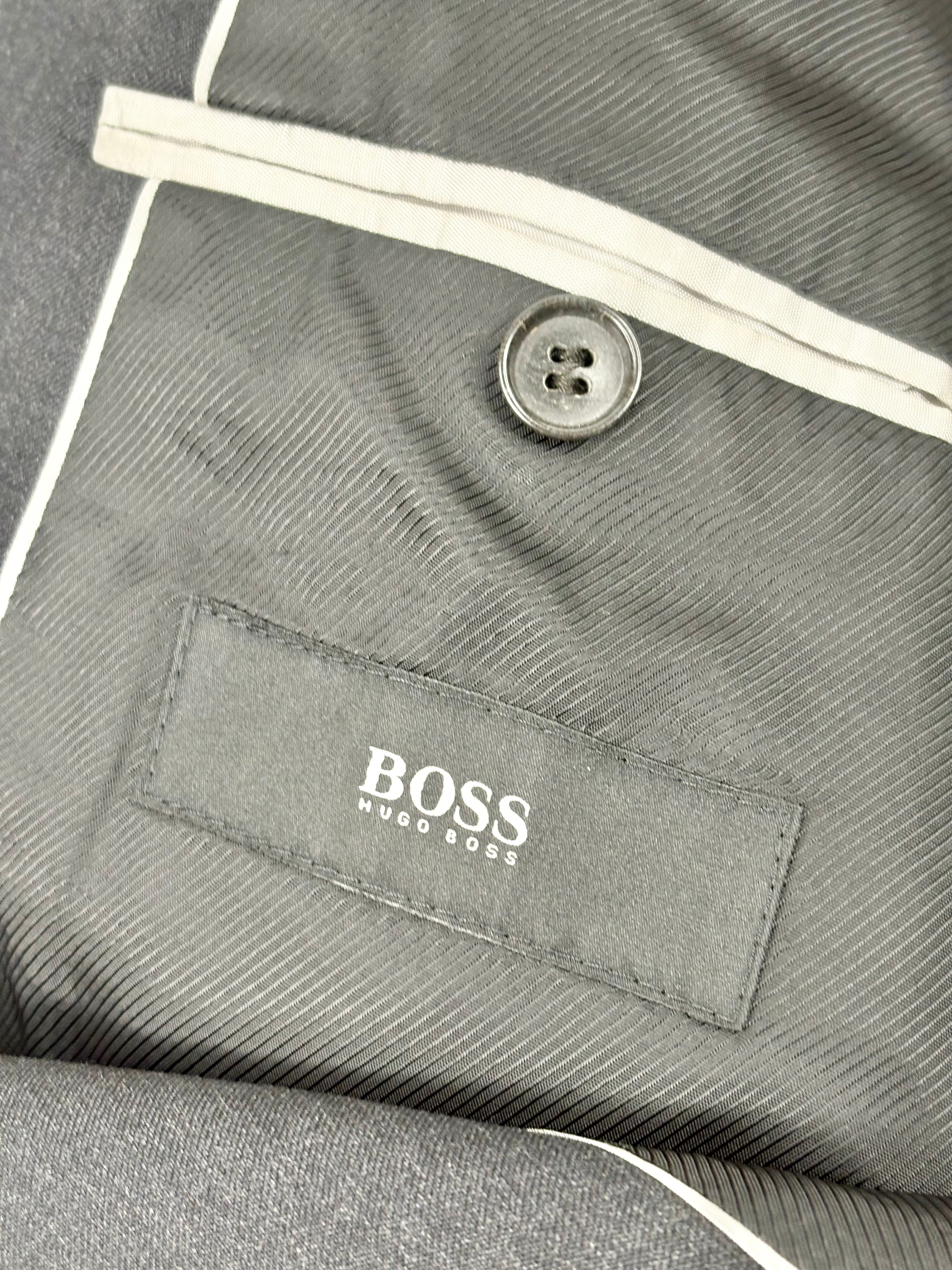 Hugo Boss 'Reda' Charcoal Wool 2pc Suit - XL