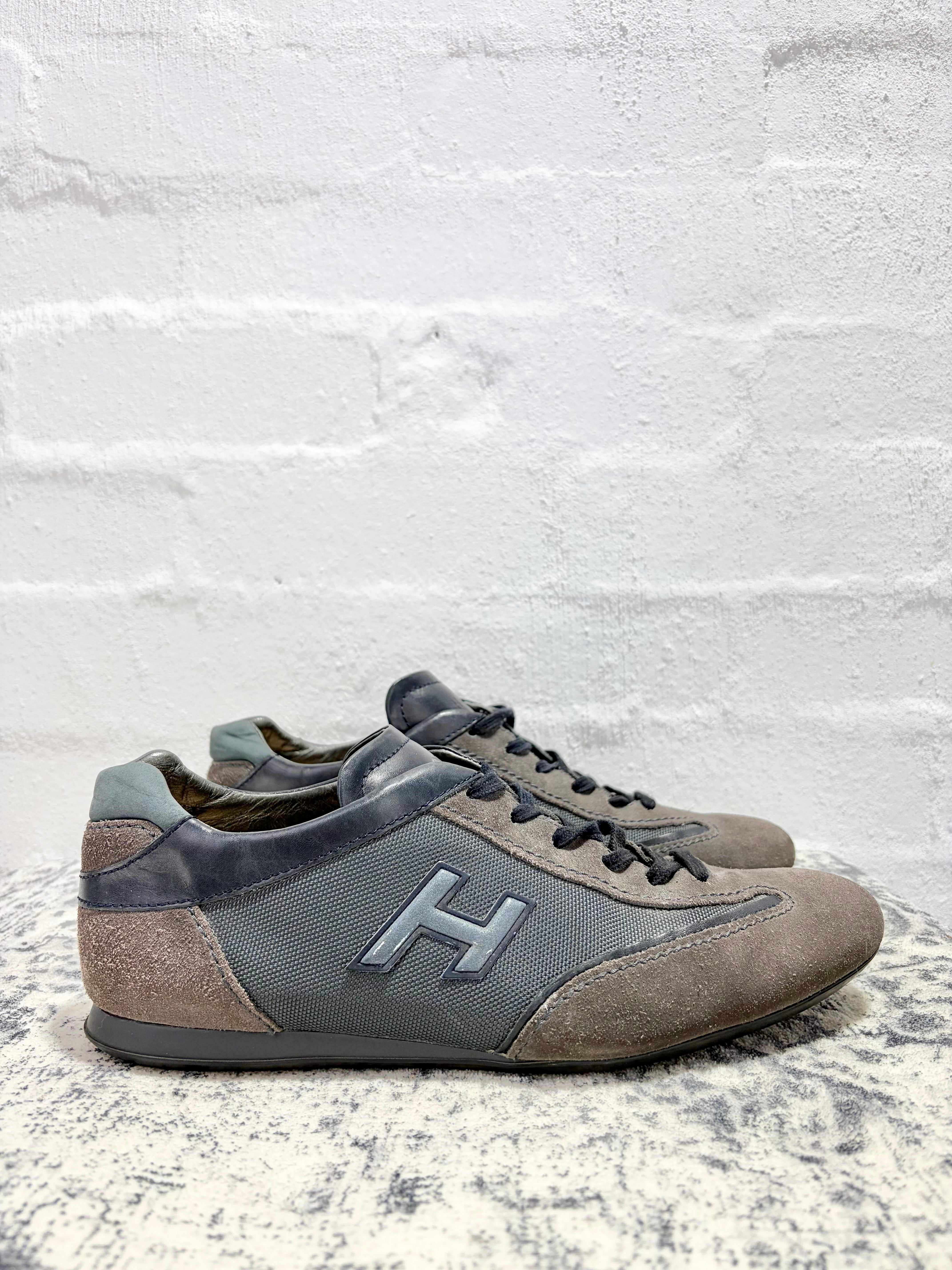 Hogan Grey Brown Sneaker - 42.5EU