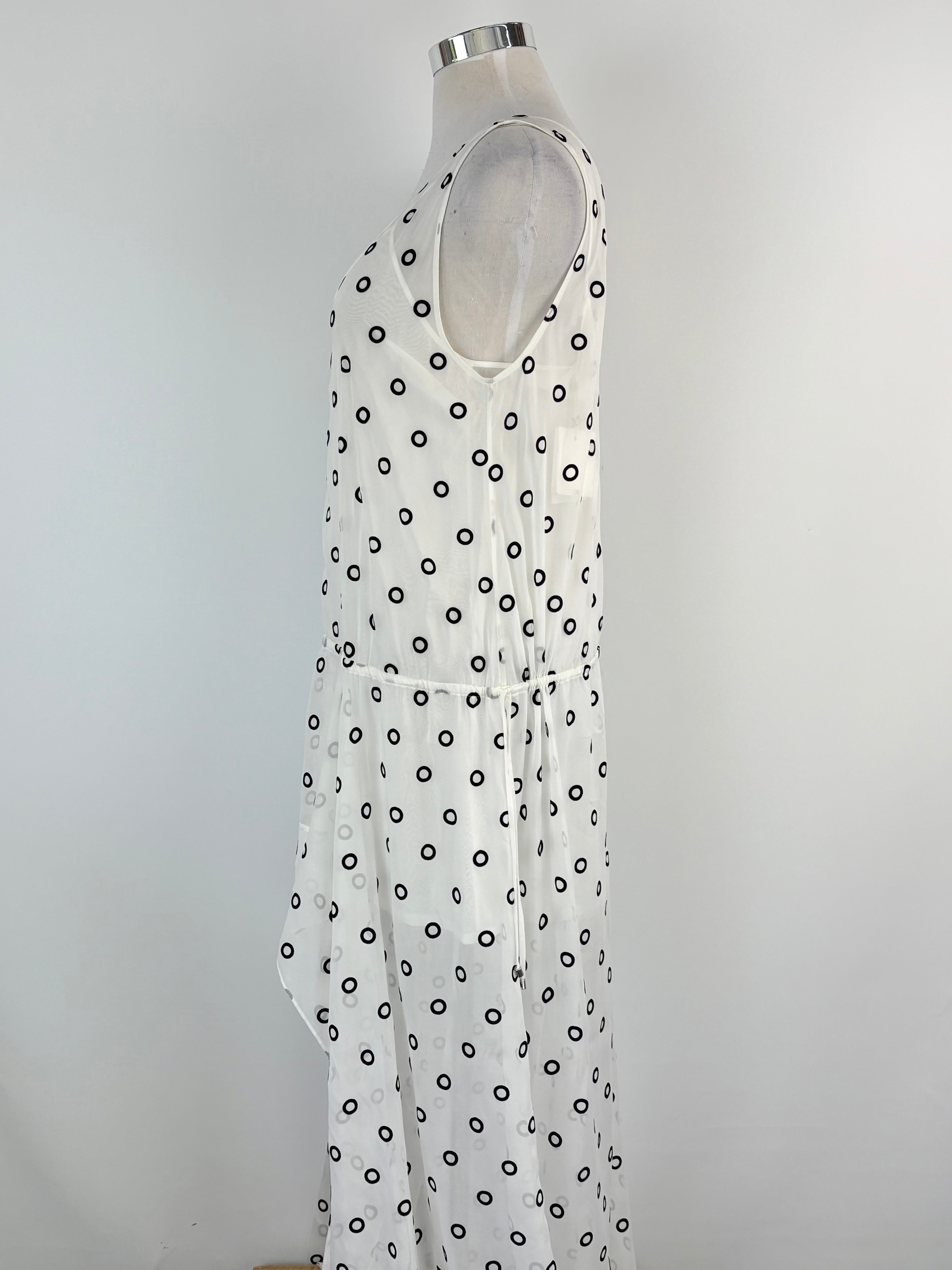 Sass & Bide Sheer Ivory 'Paper Games' Dress - AU14