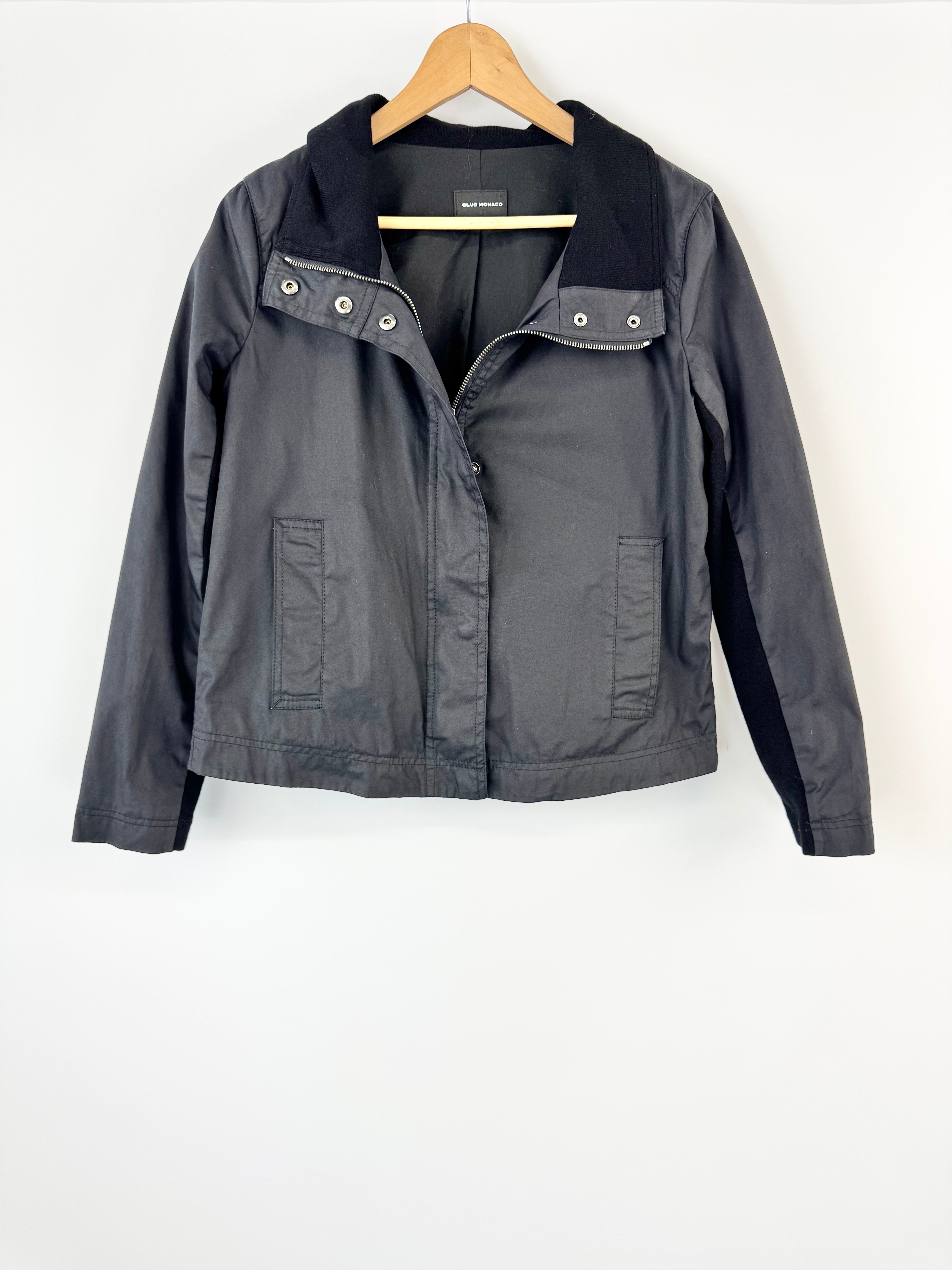 Club Monaco Black Lightweight Jacket - AU10