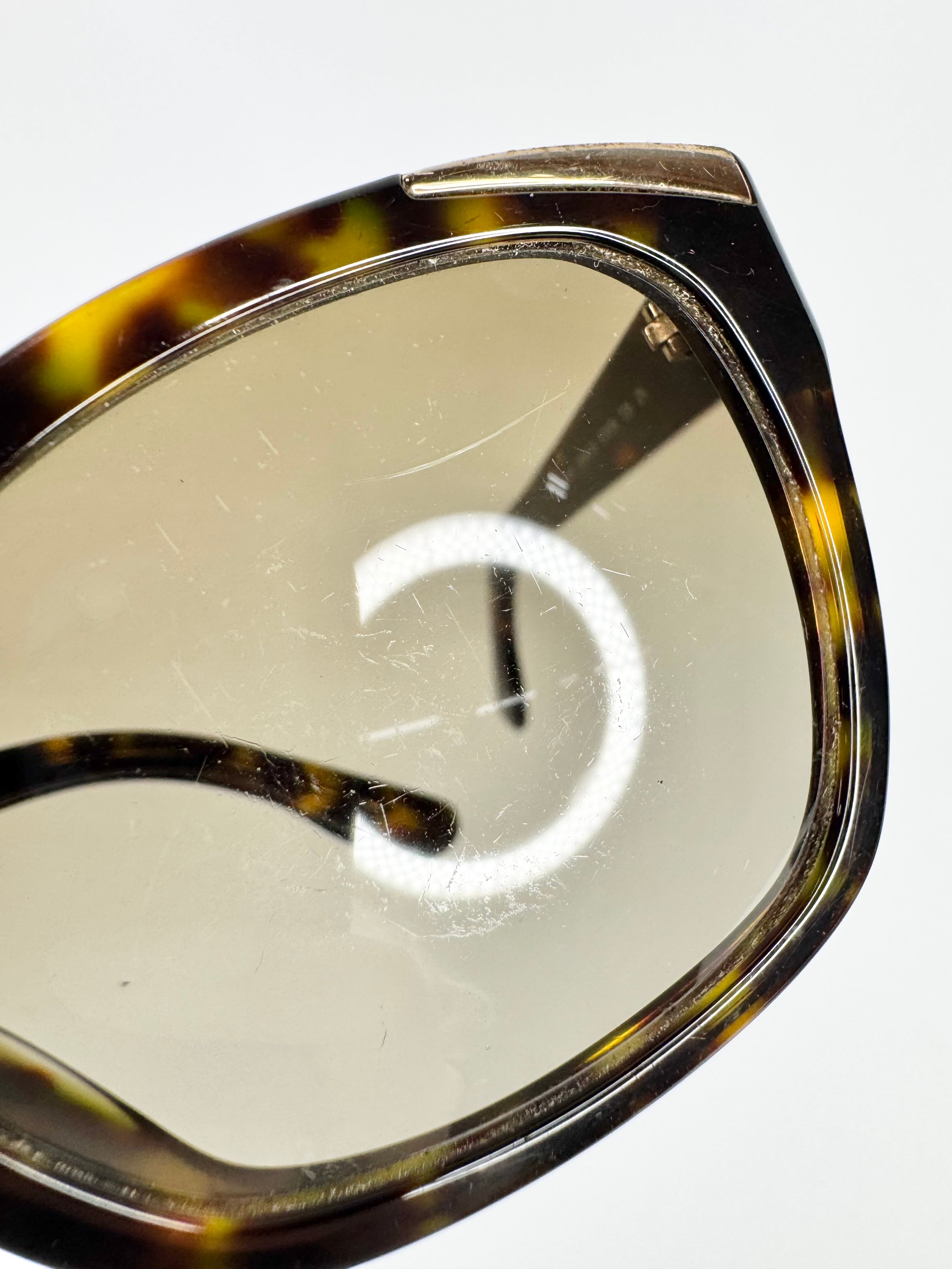 Stella McCarteny SM4017 Oversized Tortoiseshell Sunglasses