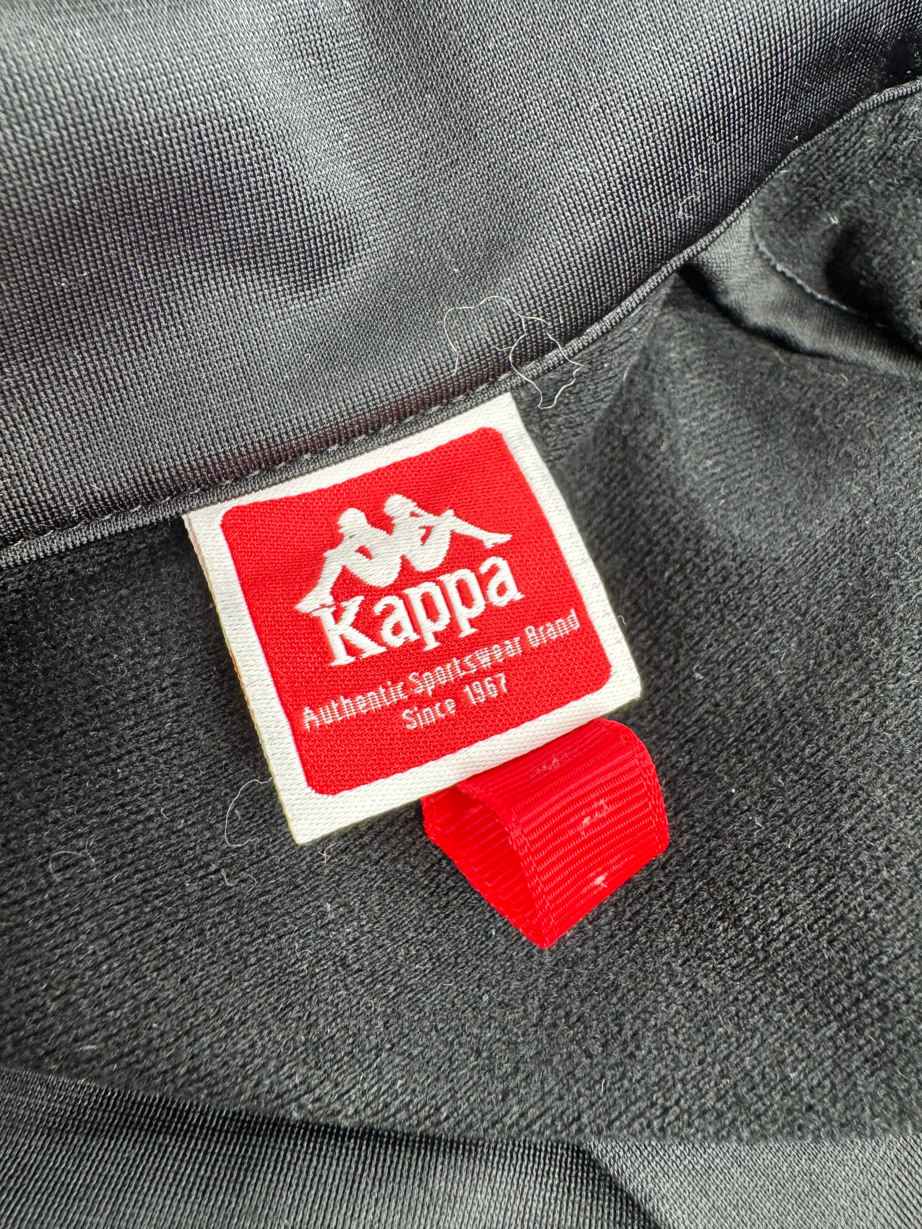 Kappa Black Sports Zip Up - L