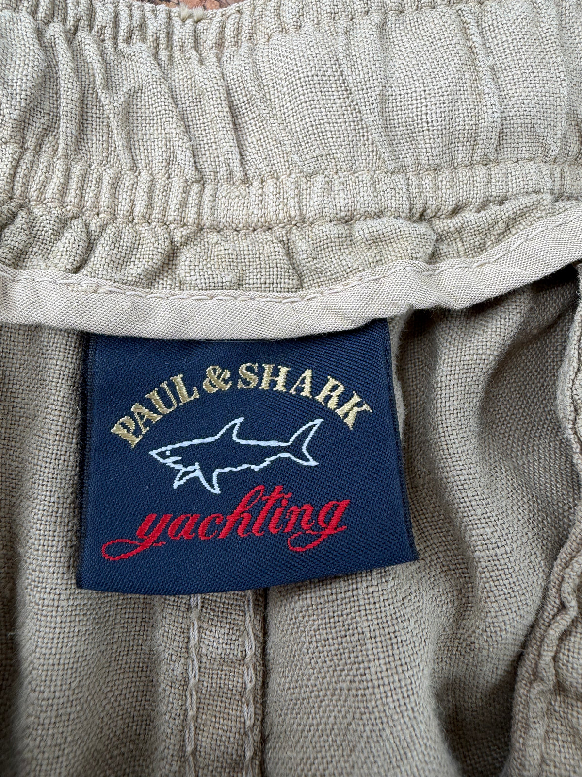 Paul & Shark Dark Navy Linen Tapered Slacks NWT - 50