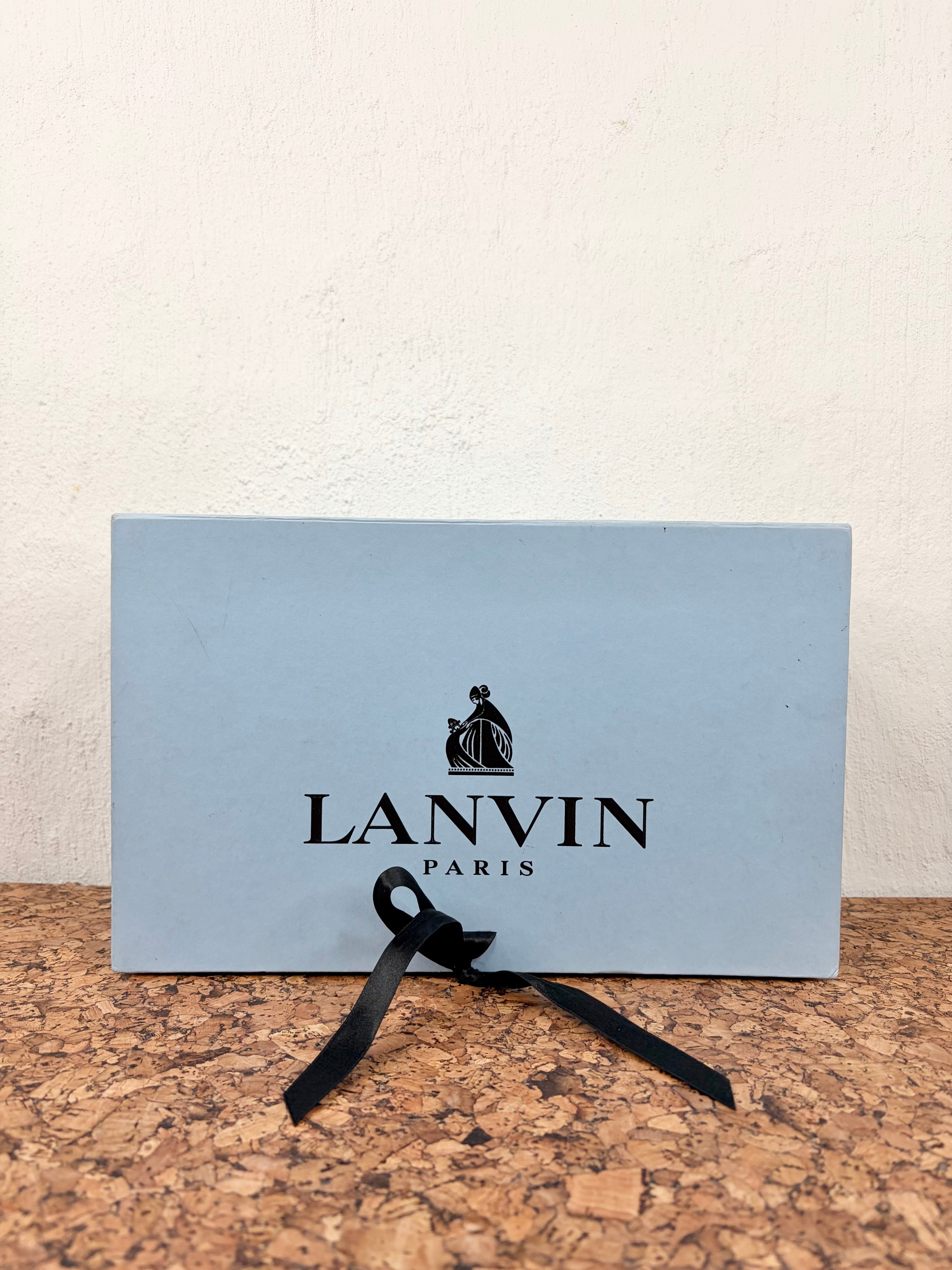 Lanvin Paris Multi Abstract Pull On Ballet Flat - EU37