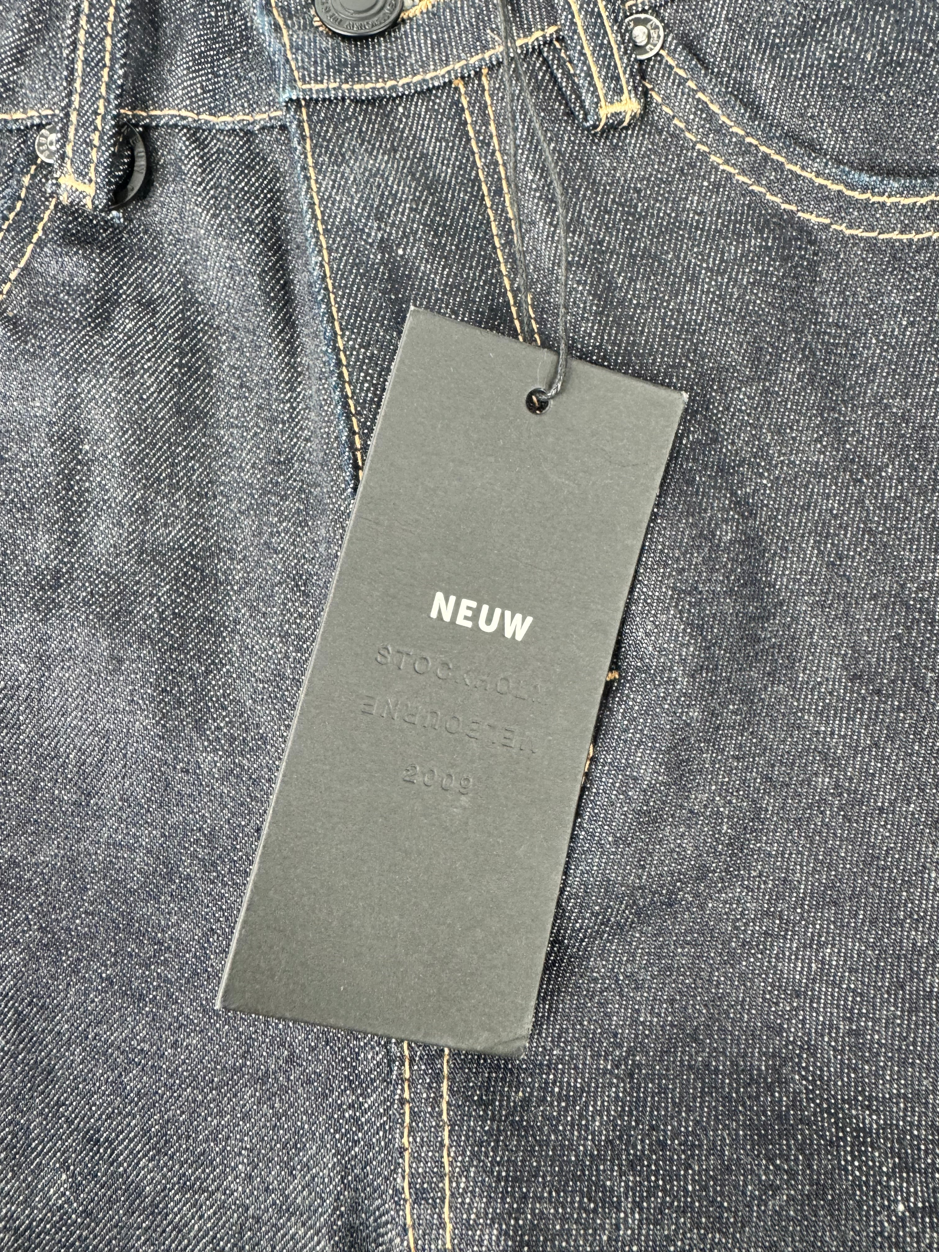 MFW Neuw 'Devon Kick Night Black' Jeans NWT - 31