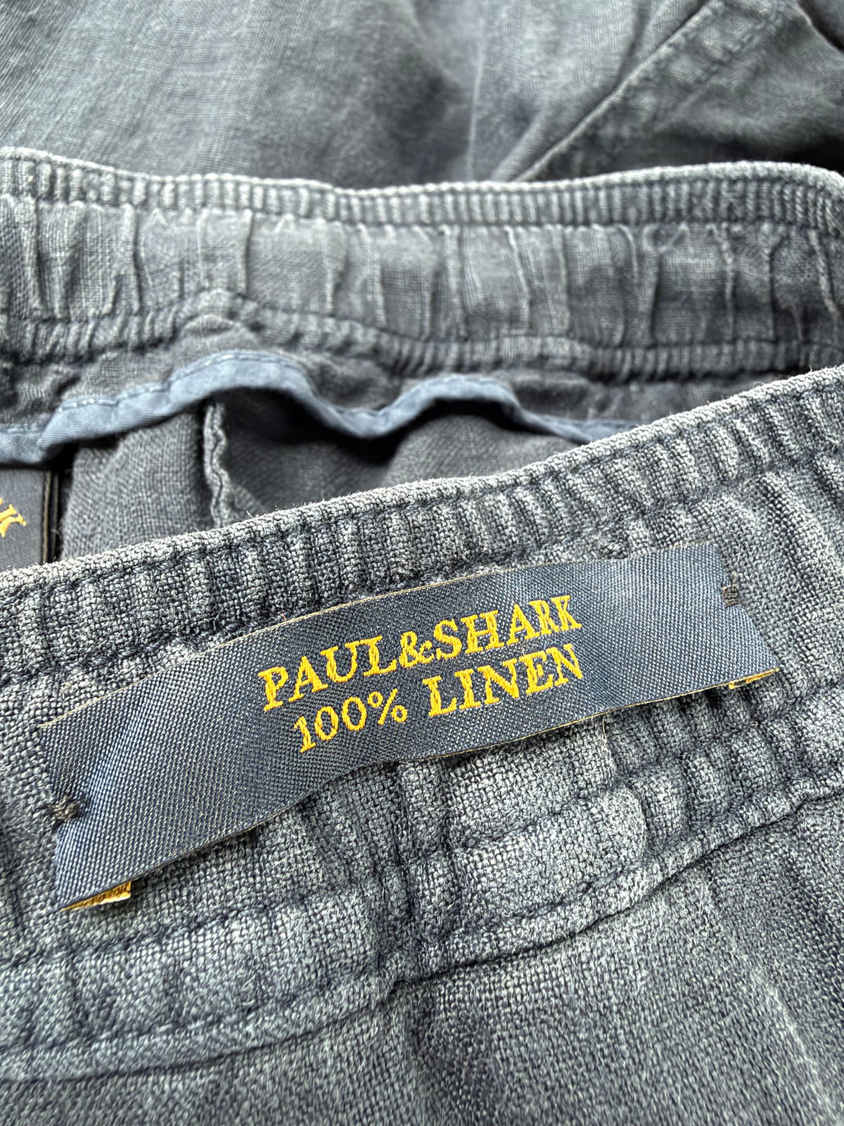 Paul & Shark Wheaten Tapered Linen Slacks NWT - 50