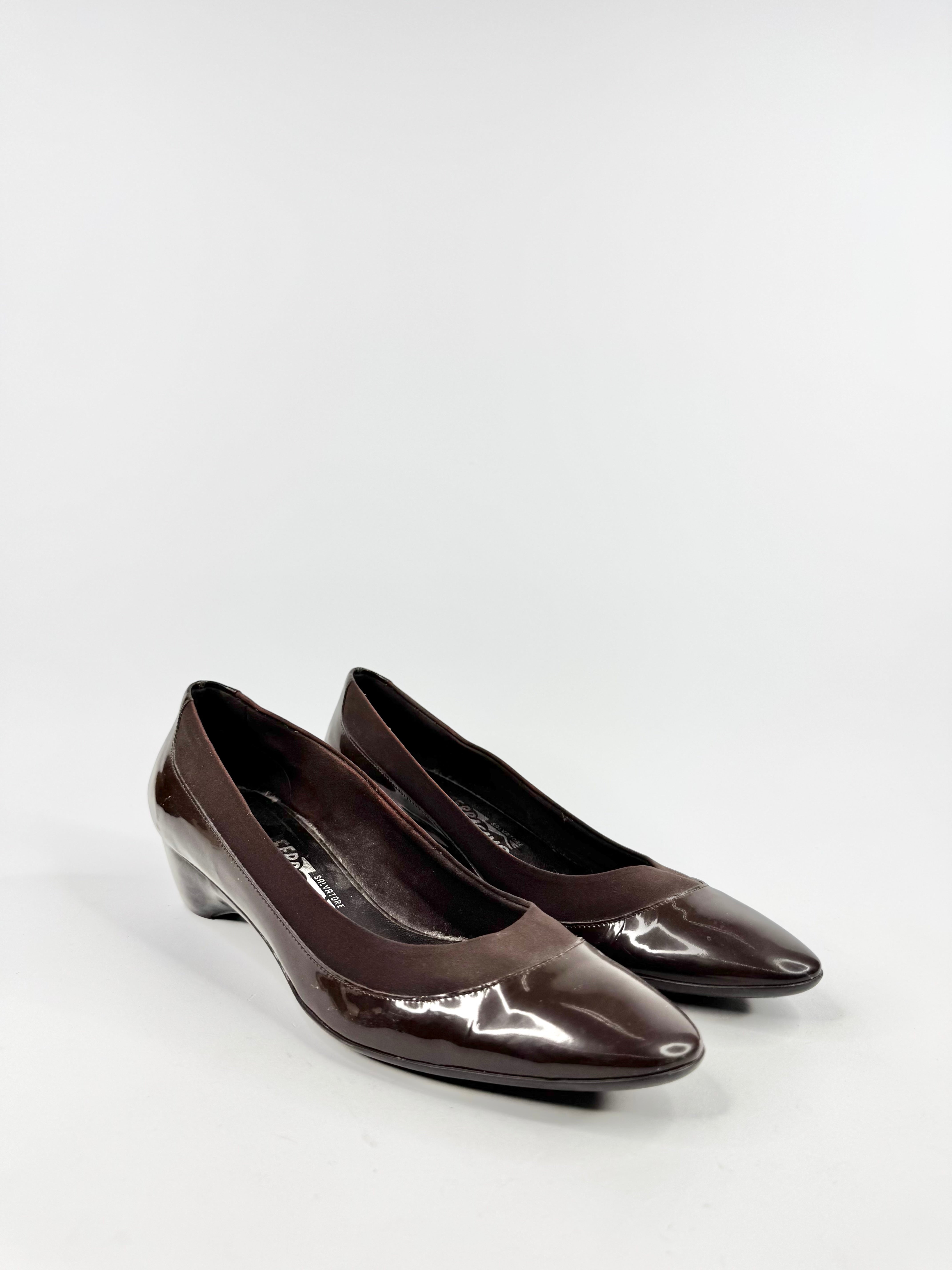 Salvatore Ferragamo Brown Shoes - 8