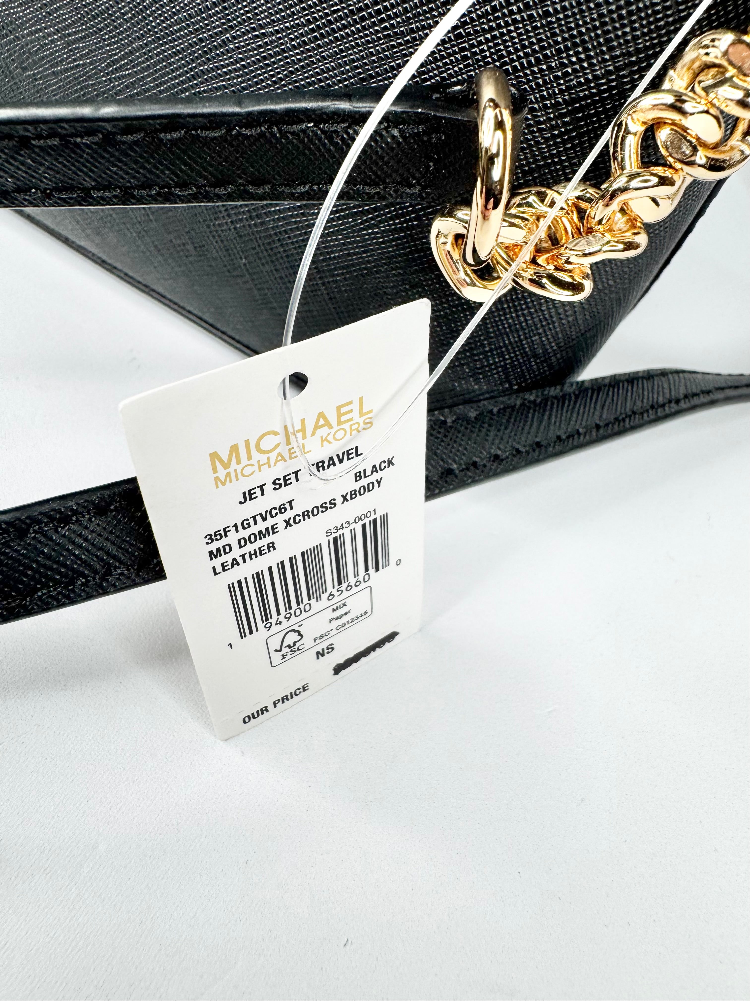 Michael by Michael Kors 'Jet Set Travel Medium Dome' Crossbody Bag NWT