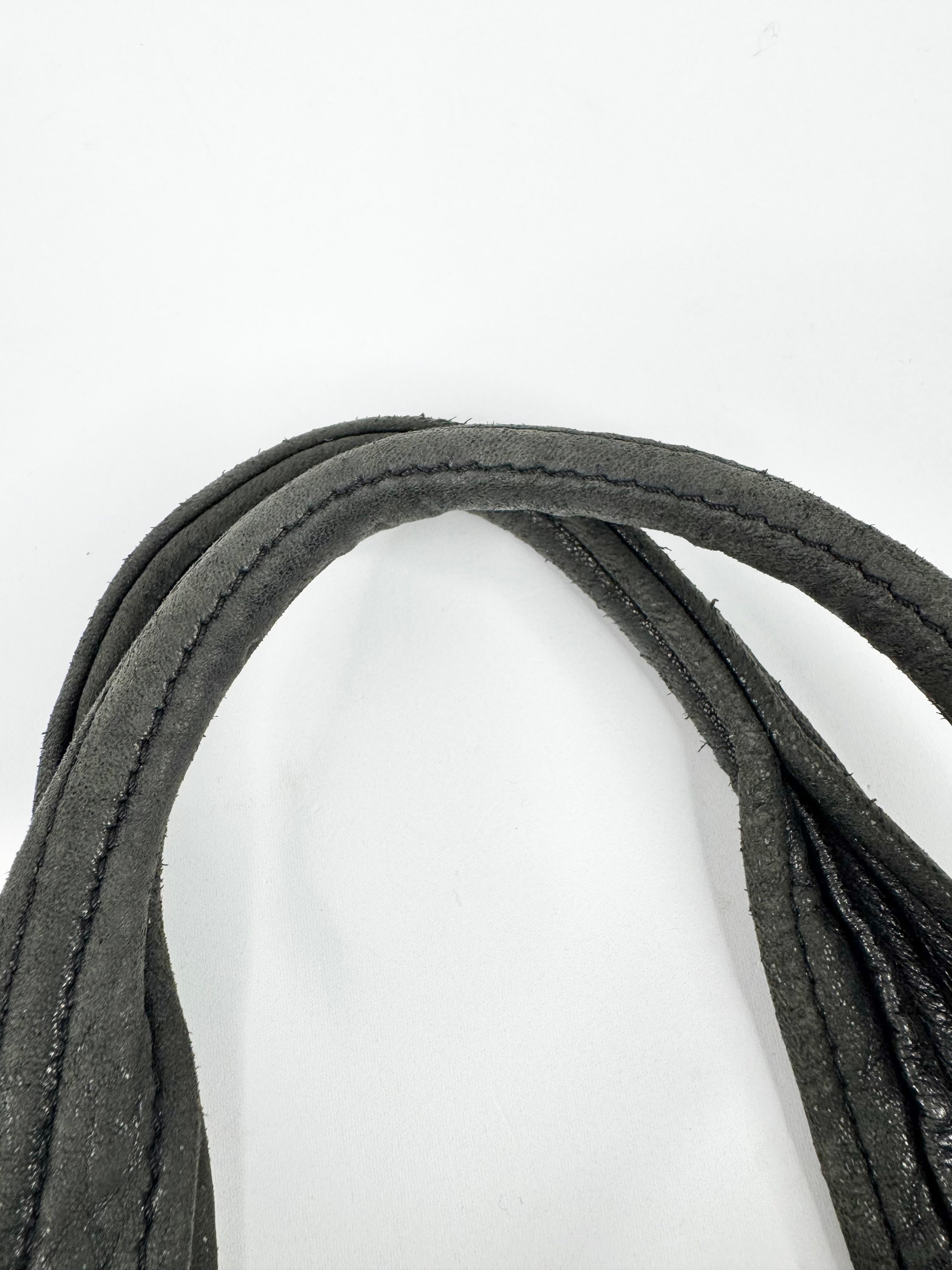 Alexander Wang Black Distressed Rocco Bag