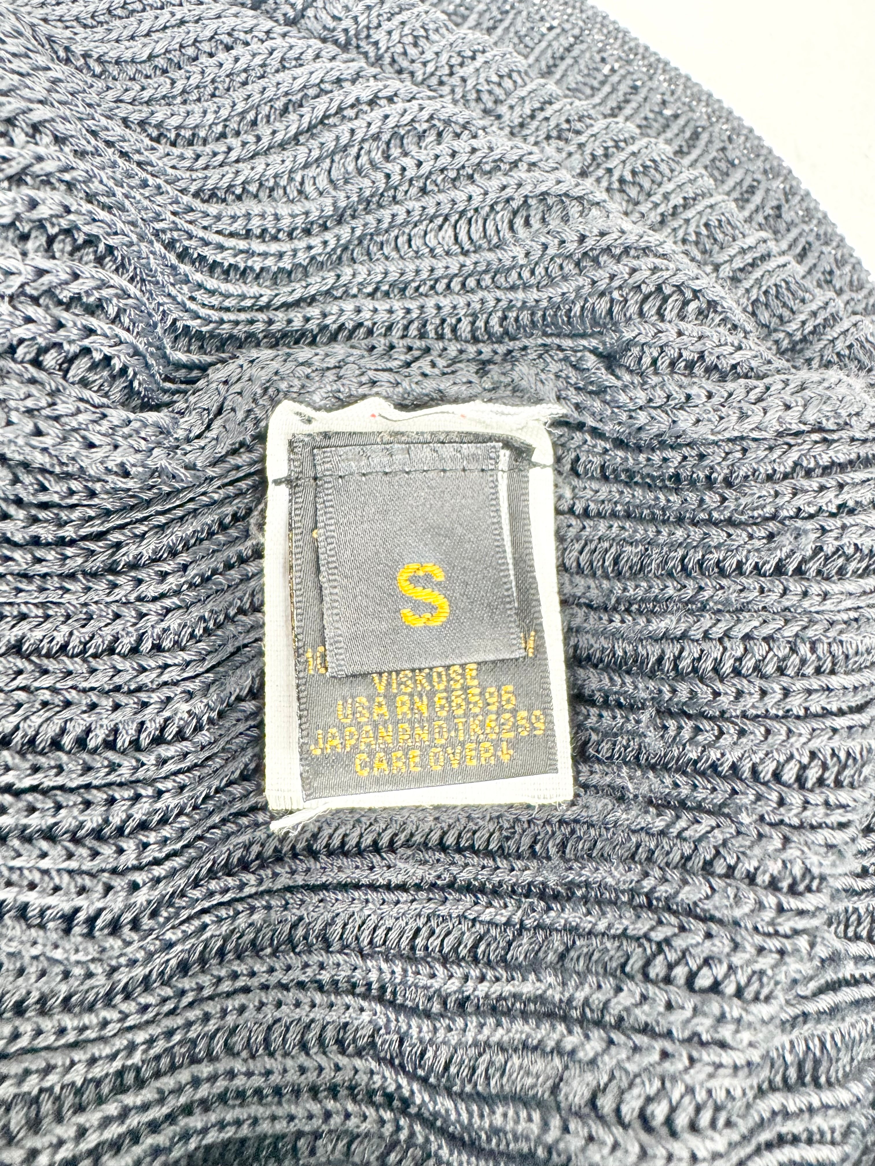 90s Donna Karen New York Black Knit Singlet - AU6/8