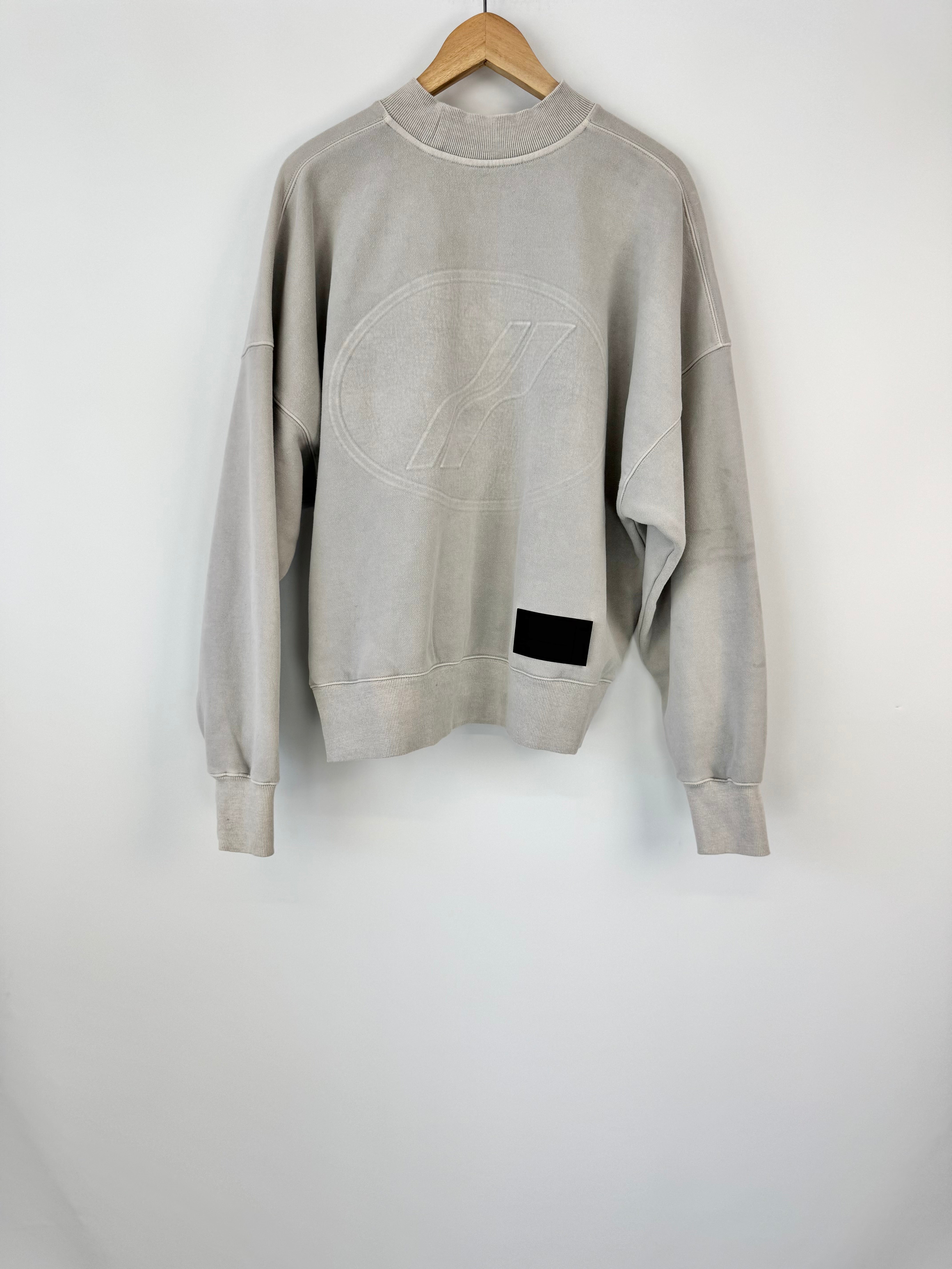 We11done Grey Colour Change Polar Bear Sweater - AU8/10
