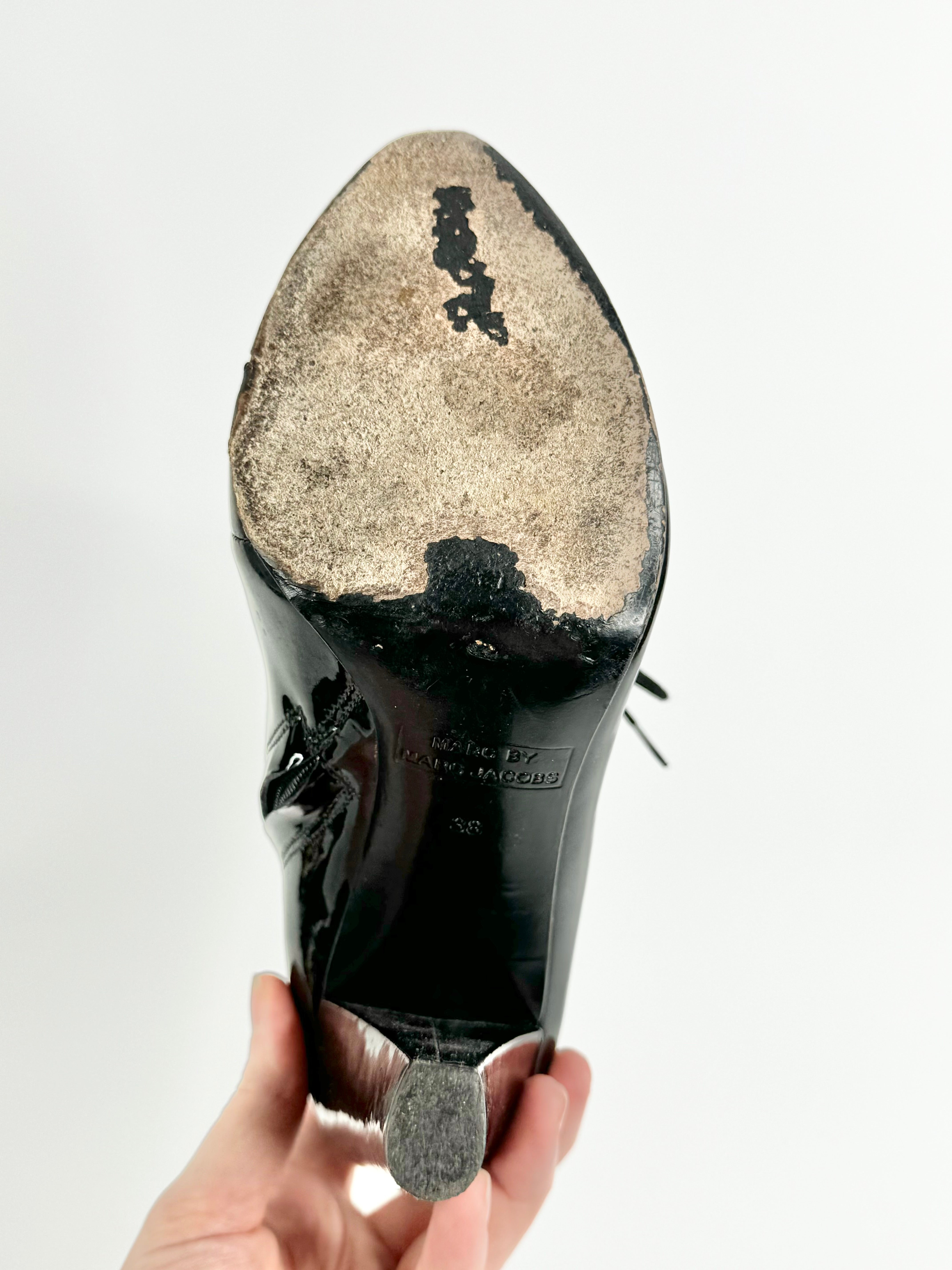 Marc by Marc Jacobs Black Patent Leather Pumps - EU38