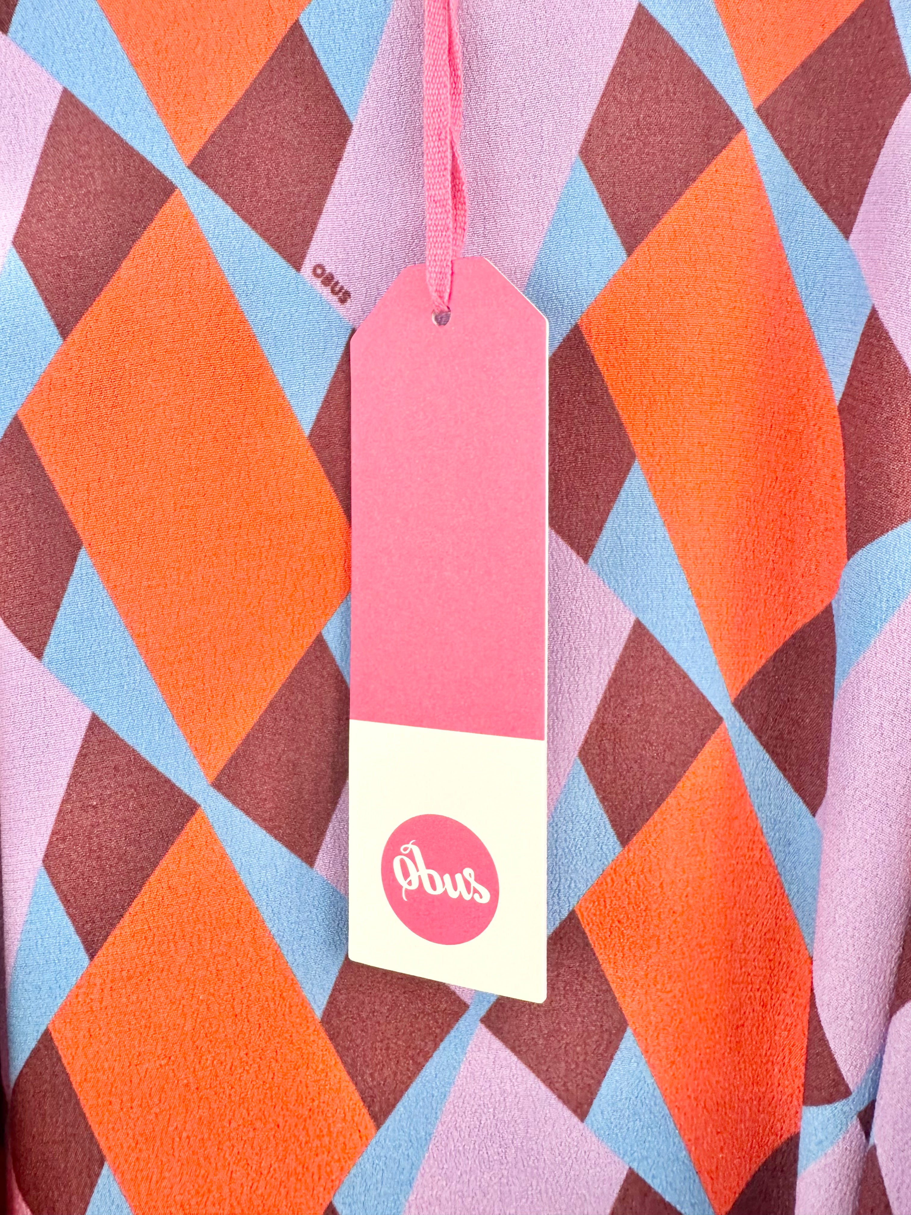 Obus Geo Mosaic 'Diamond Daze' Dress - AU14