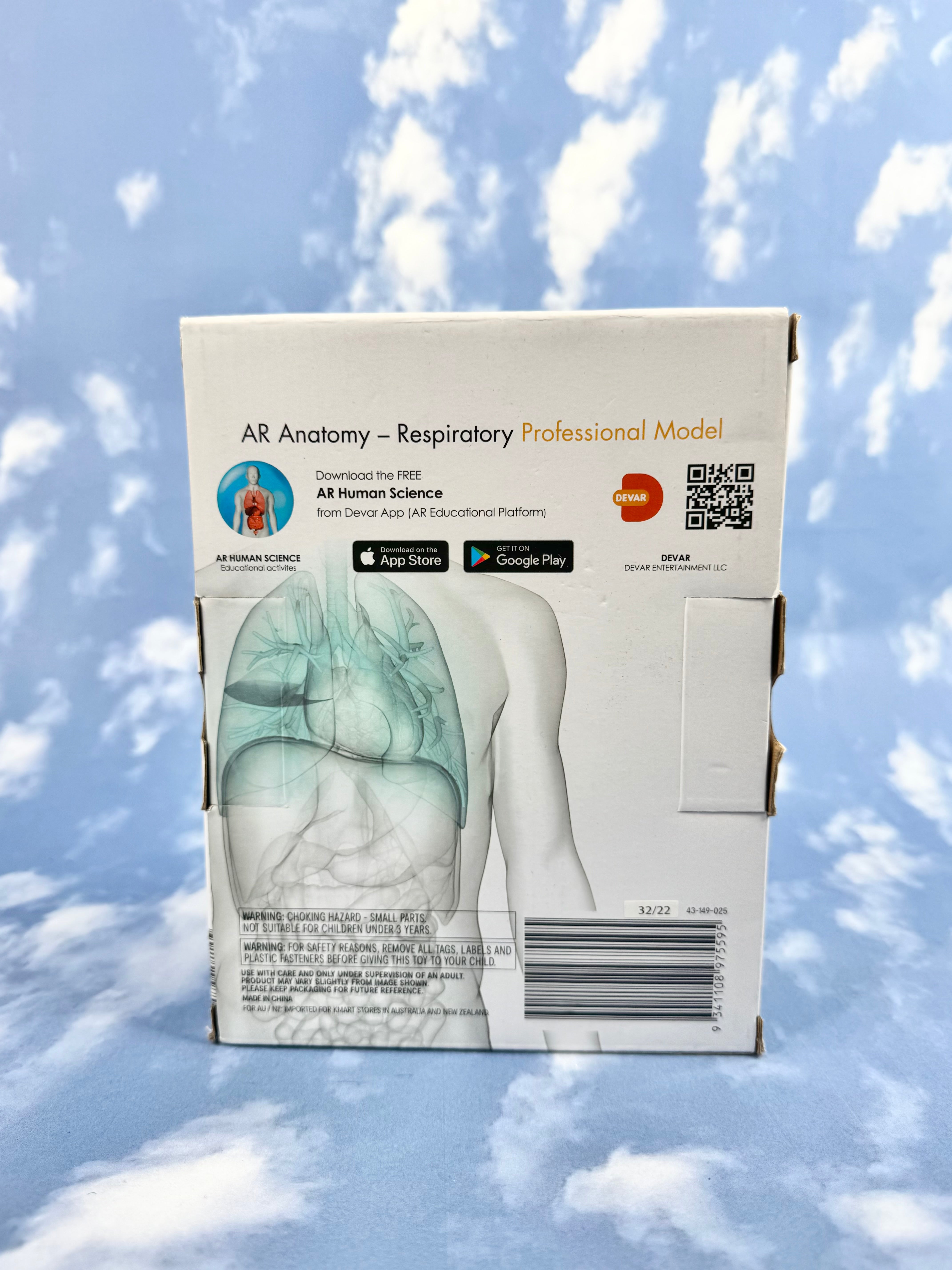 AR Anatomy Professional Respiratory Model