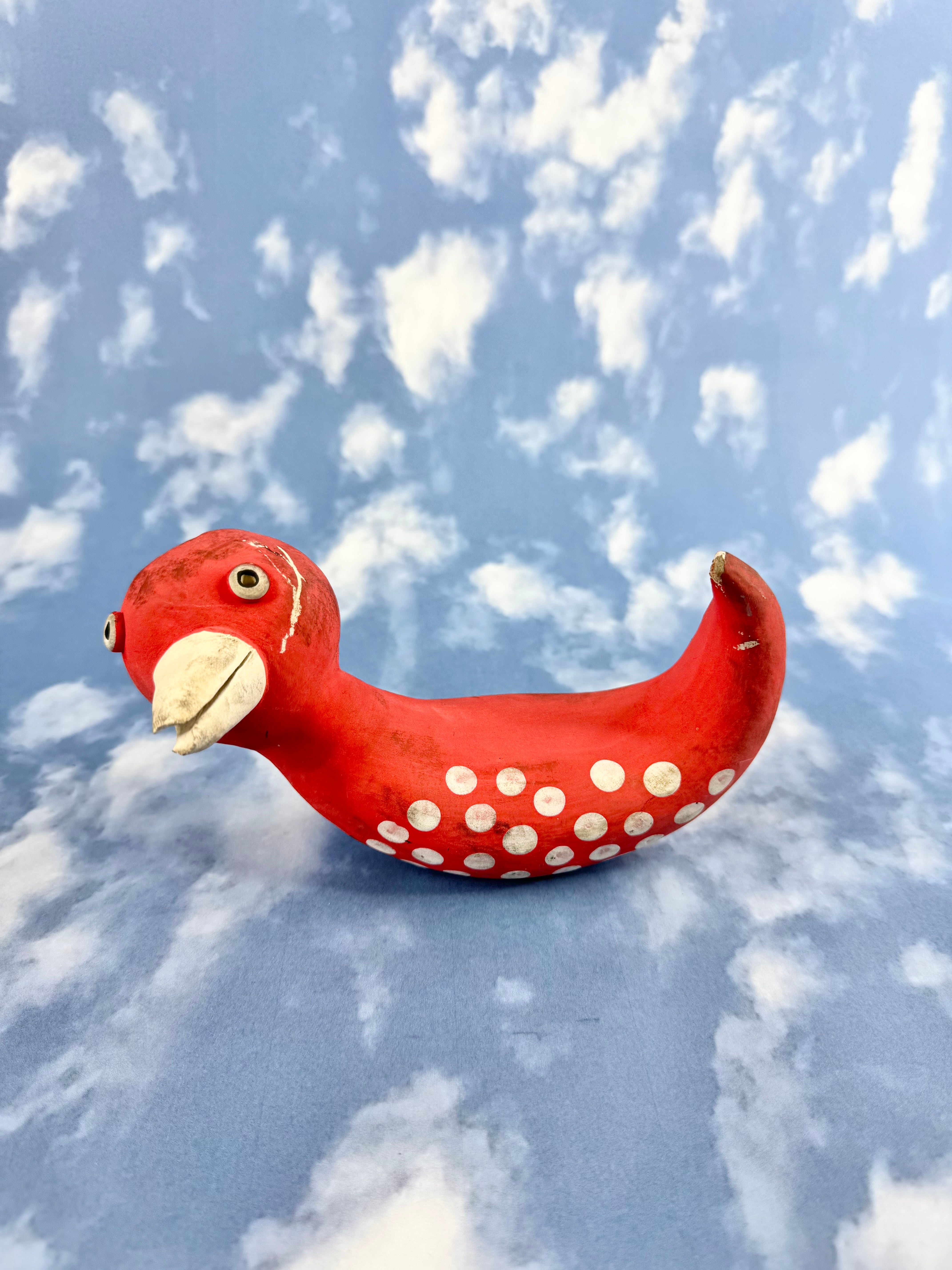 Ceramic 'Bean Goose' Figure