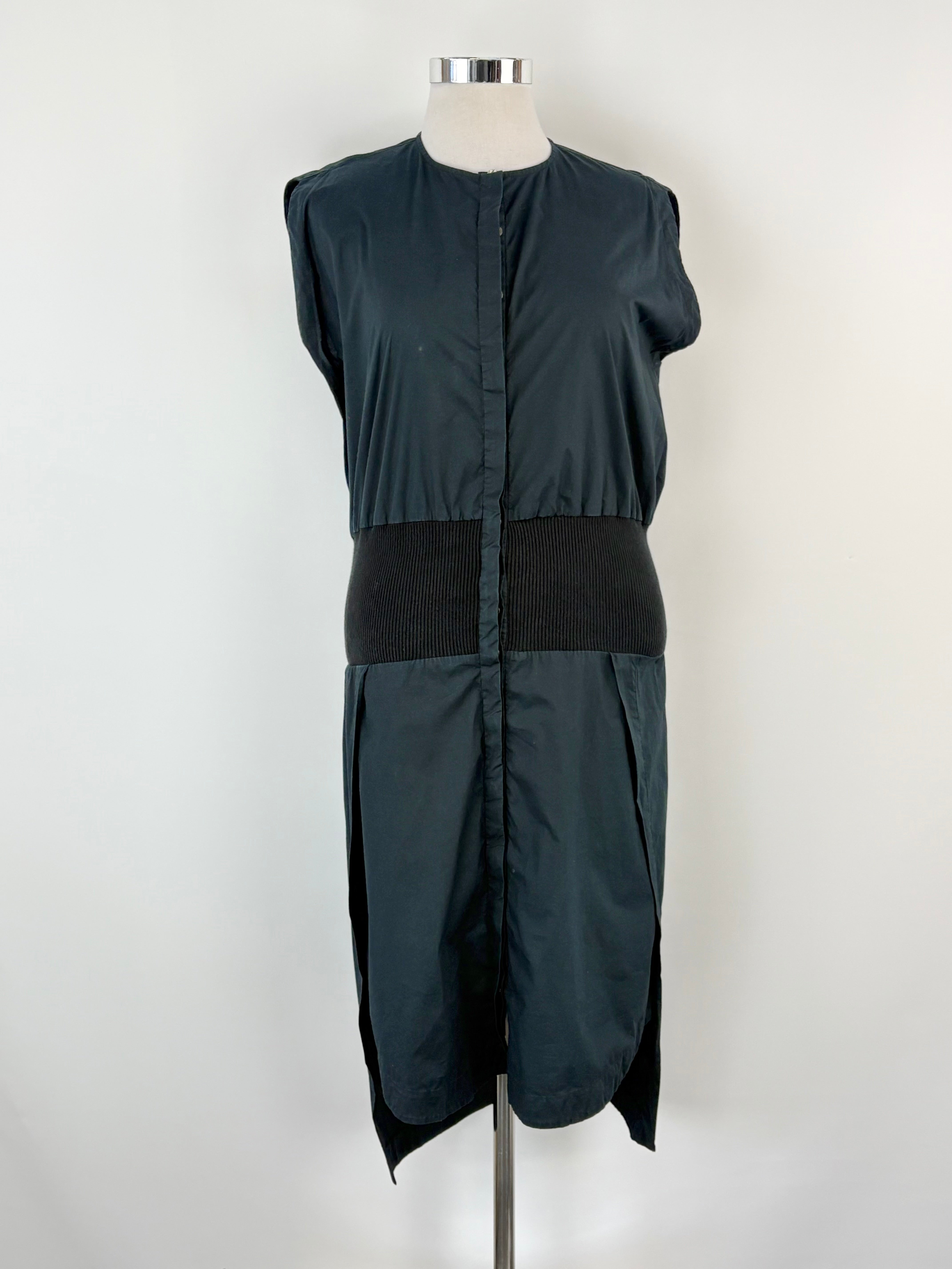 Willow Black Sleeveless Tunic Dress - AU12