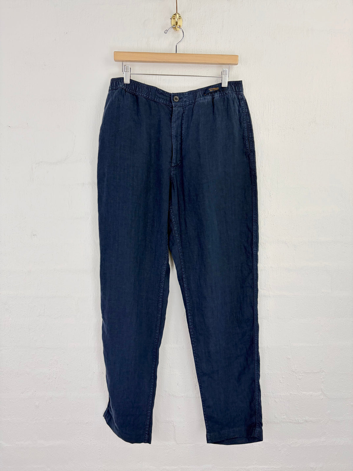 Paul & Shark Wheaten Tapered Linen Slacks NWT - 50