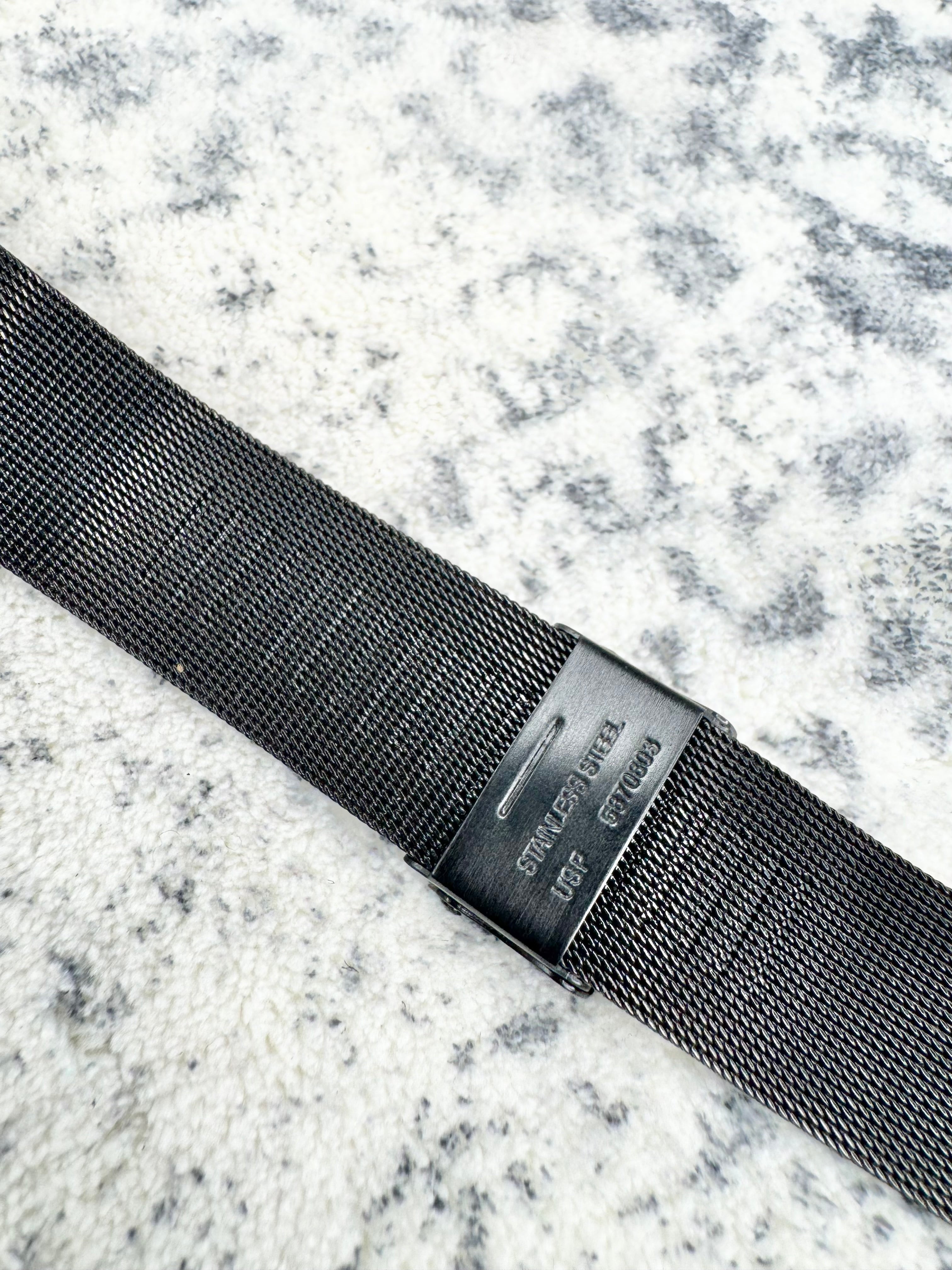 Skagen Titanium Matte Black Slim Watch