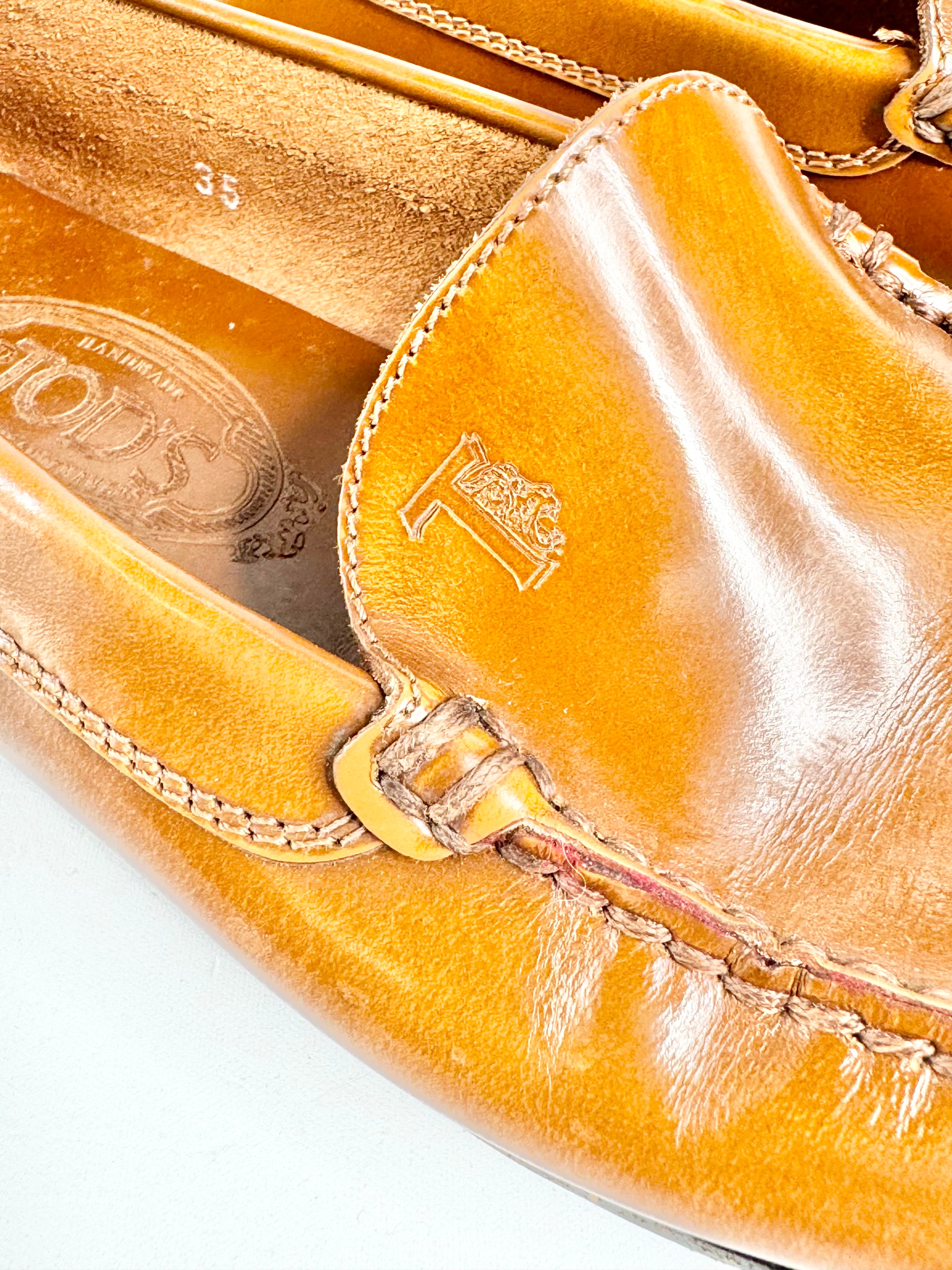 Tod's Toffee Loafers - EU35