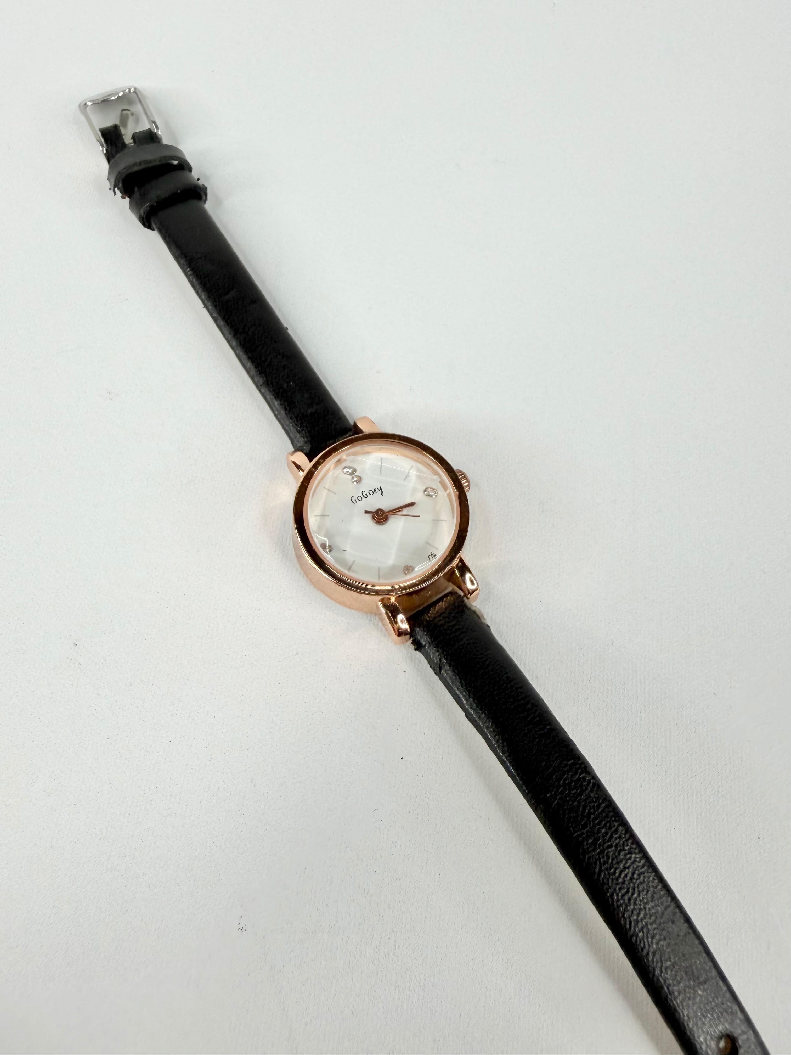 GoGoey Rose Gold Stainless Steel Watch