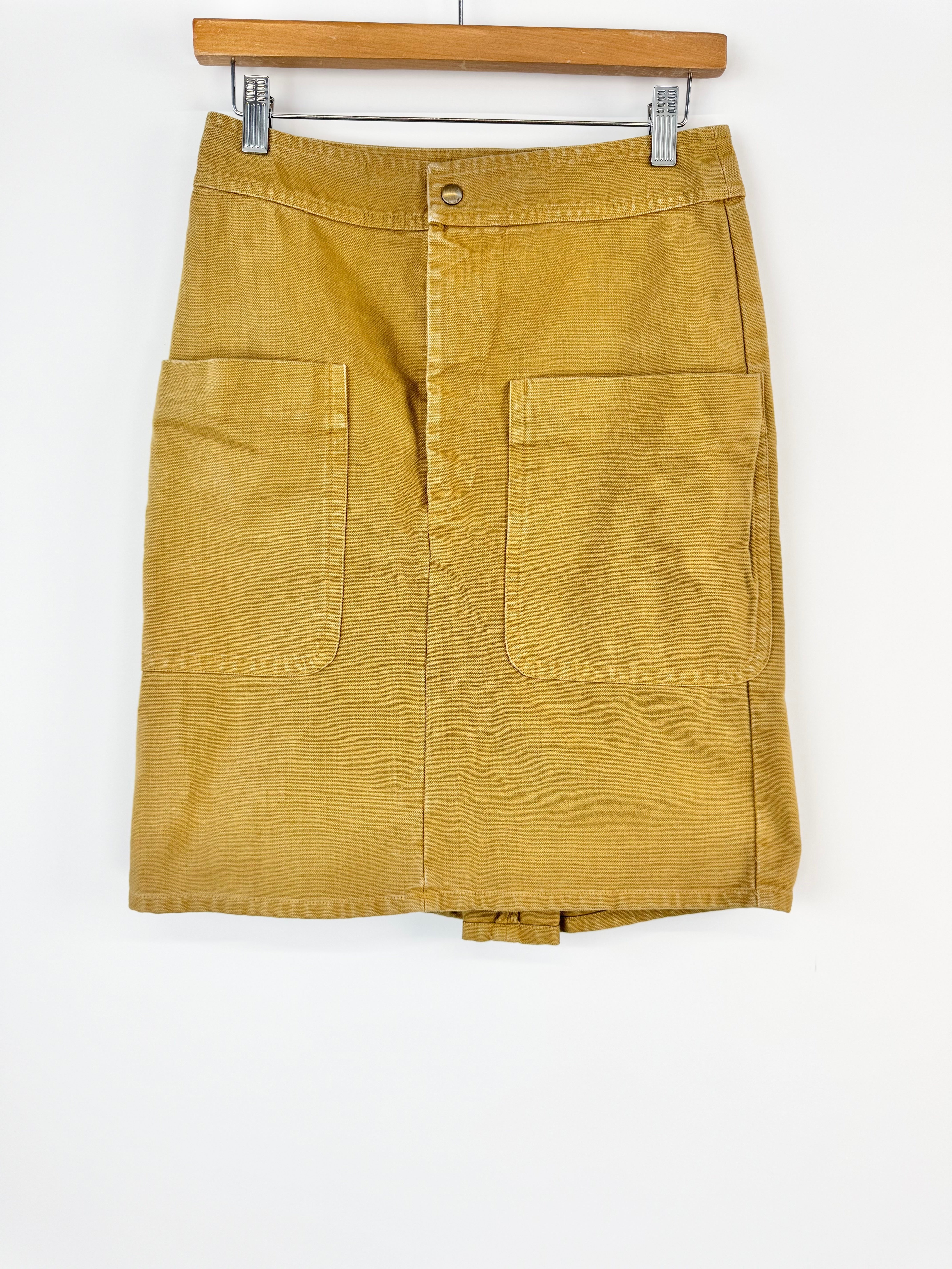 Isable Marant Etoile Khaki Mini Skirt - AU8