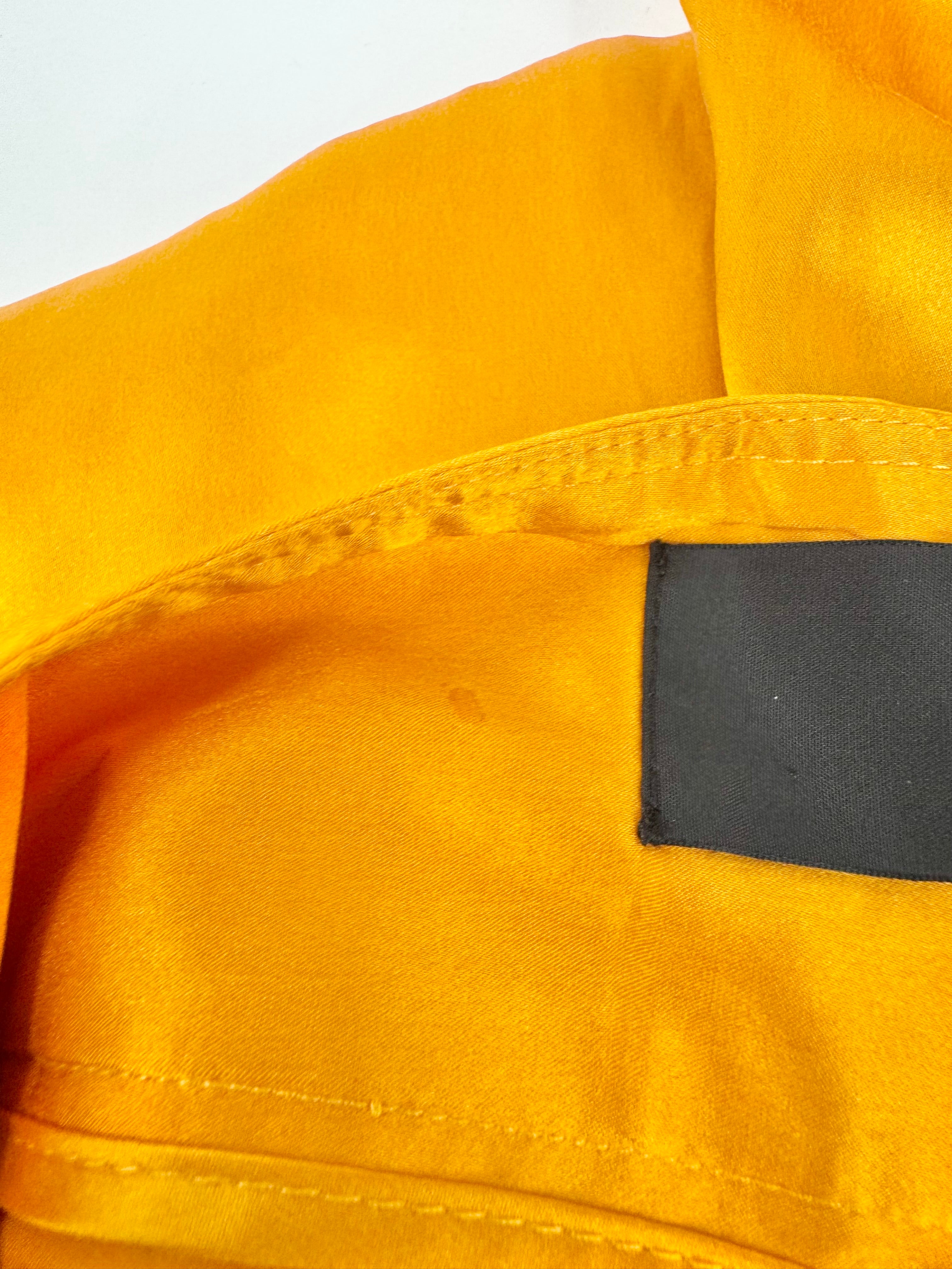 Vintage Kore by Sophia Kokosalaki Marigold Silk Shorts - AU6