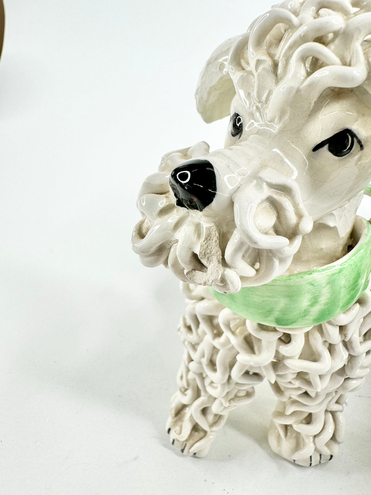 Mid Century Florentina Spaghetti Poodle Planters