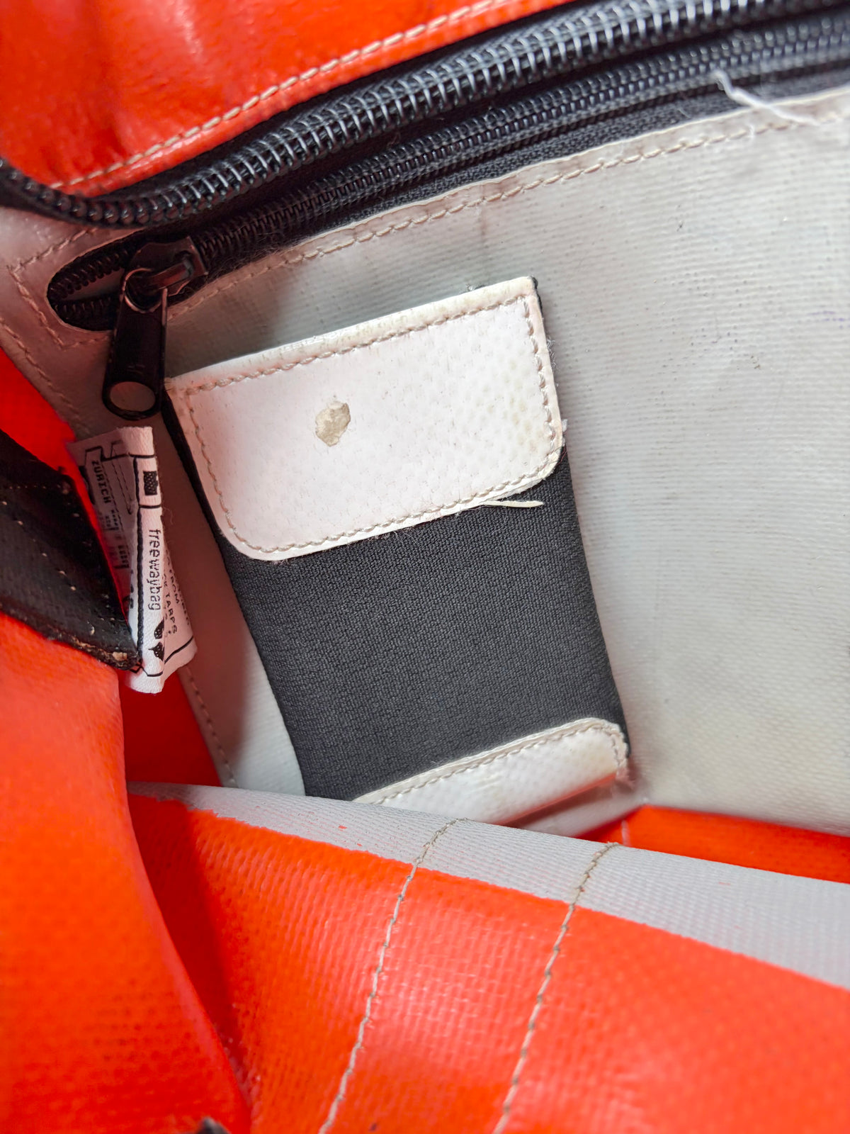 Freitag Orange 'Bob' Shoulder Bag