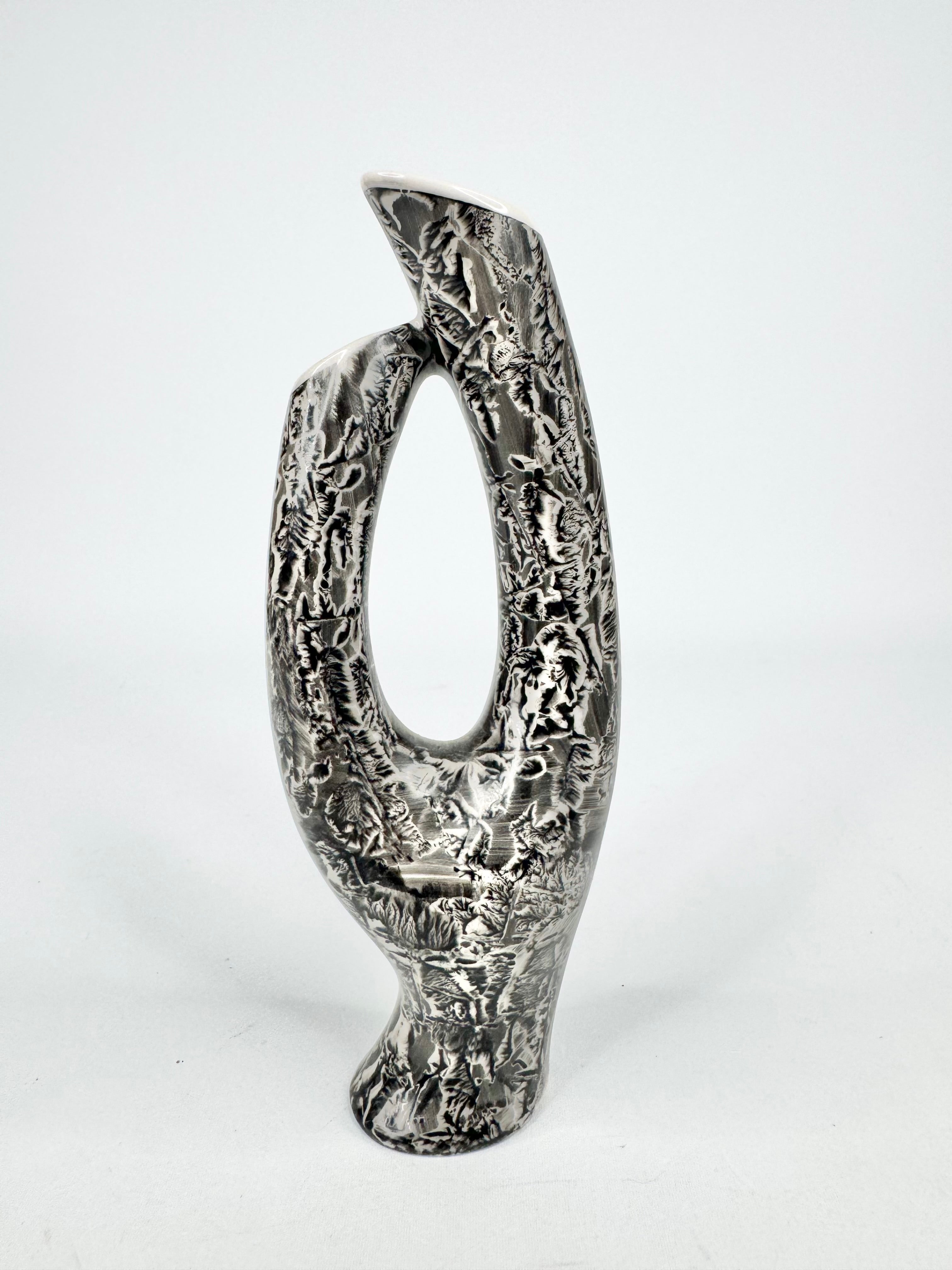 Victoria Fine China Abstract Vase